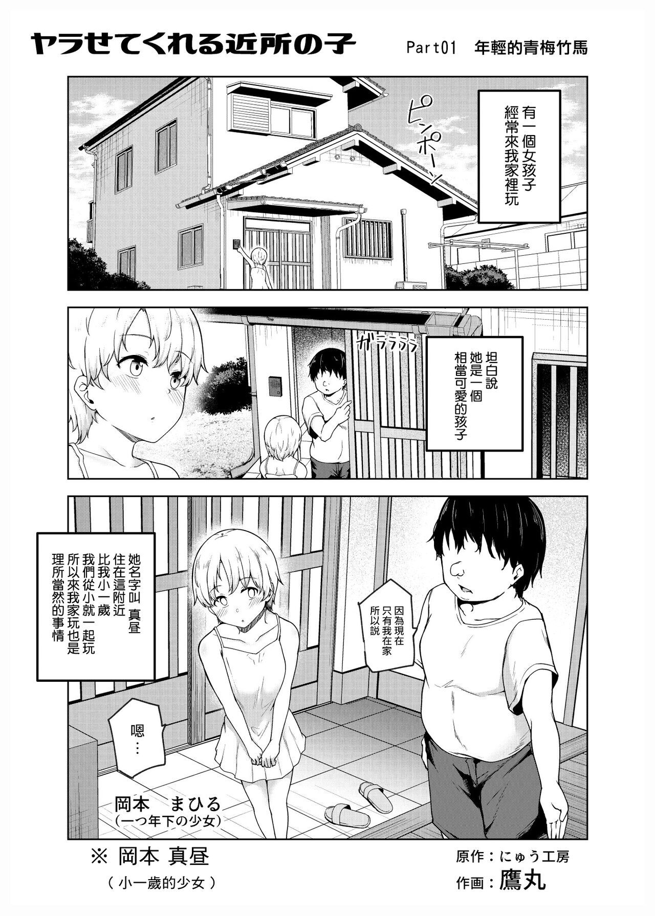 [Nyuu Koubou (Takamaru)] Yarasete Kureru Kinjo no Ko EX～Koitsura Mina Boku to Yaritakute Shikatanai～[Chinese] [Ongoing] numero di immagine  2