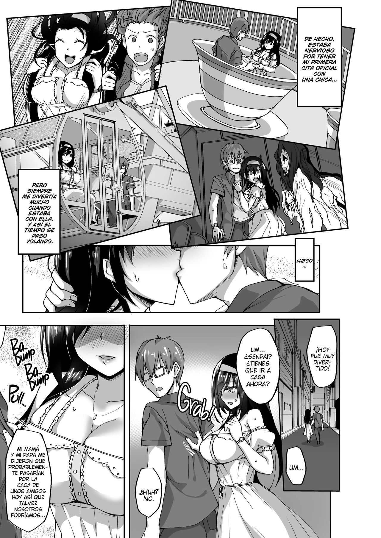 [Labomagi! (Takeda Aranobu)] Netorare Kouhai Kanojo ~Shiranu Ma ni Ubaware Okasareta Shitai~ [Spanish] 이미지 번호 6