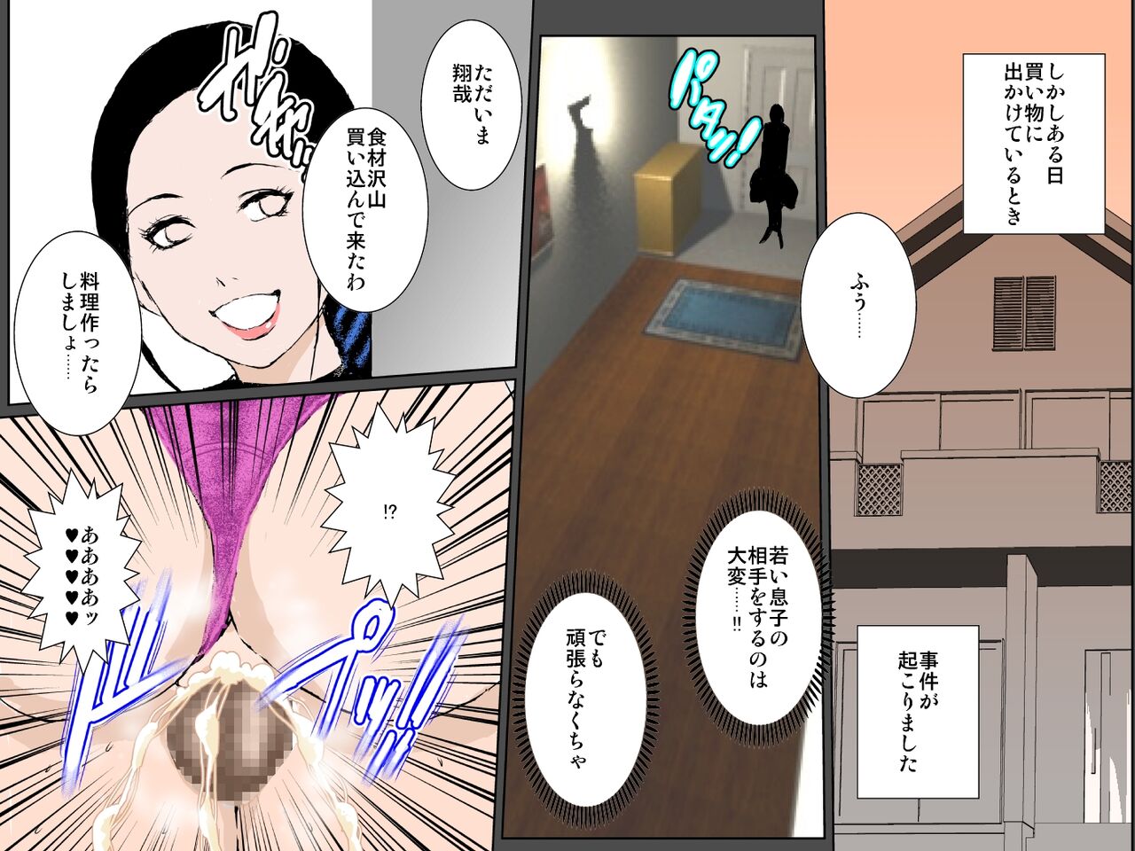 [Ruibosucha] Uchikina okāsan wa musuko to 10-nichi de 49-kai-chū dashi sekkusu shimasu~!!! Bildnummer 27