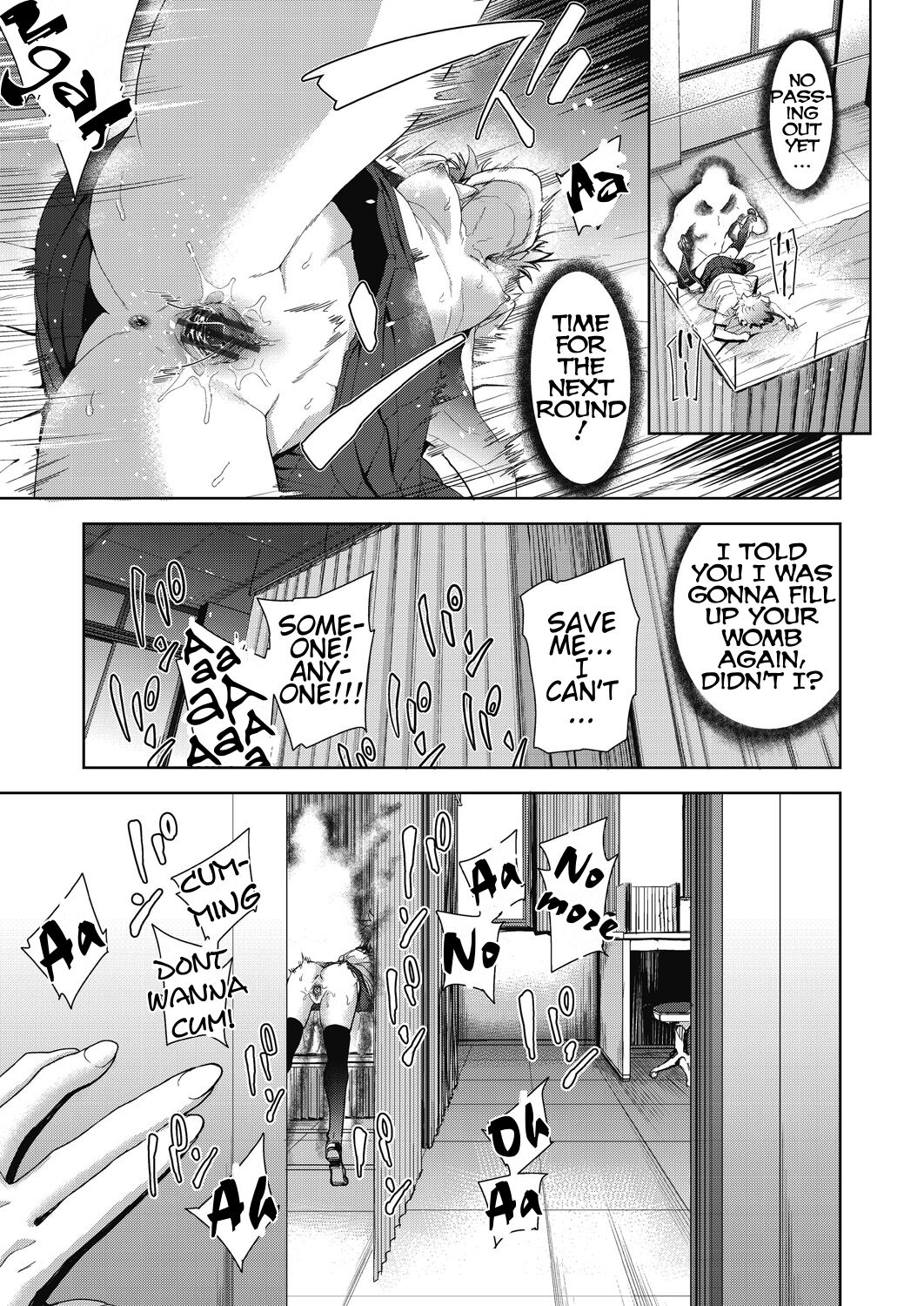 [Tetsuna] Ryoujoku Rensa | Chain of Defilement Ch. 1 (Shikiyoku no Kyoushitsu to Ikenie Shoujo) [English] [estradiol] изображение № 35