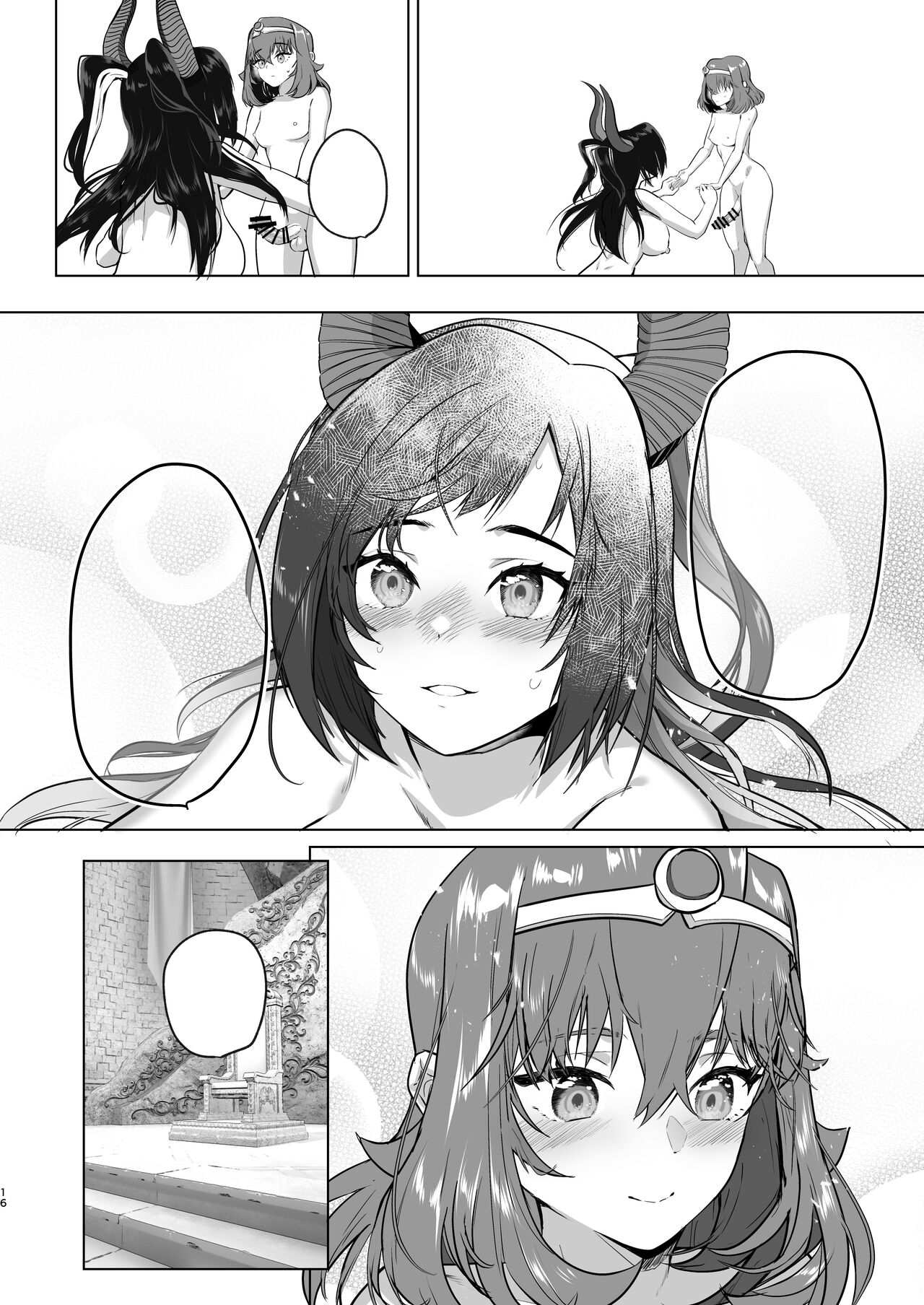 [Raise wa Futanari Bishoujo (orion)] That Time I Was Reborn as a FUTANARI Heroine in Another World 3 [Textless] [Digital] image number 14