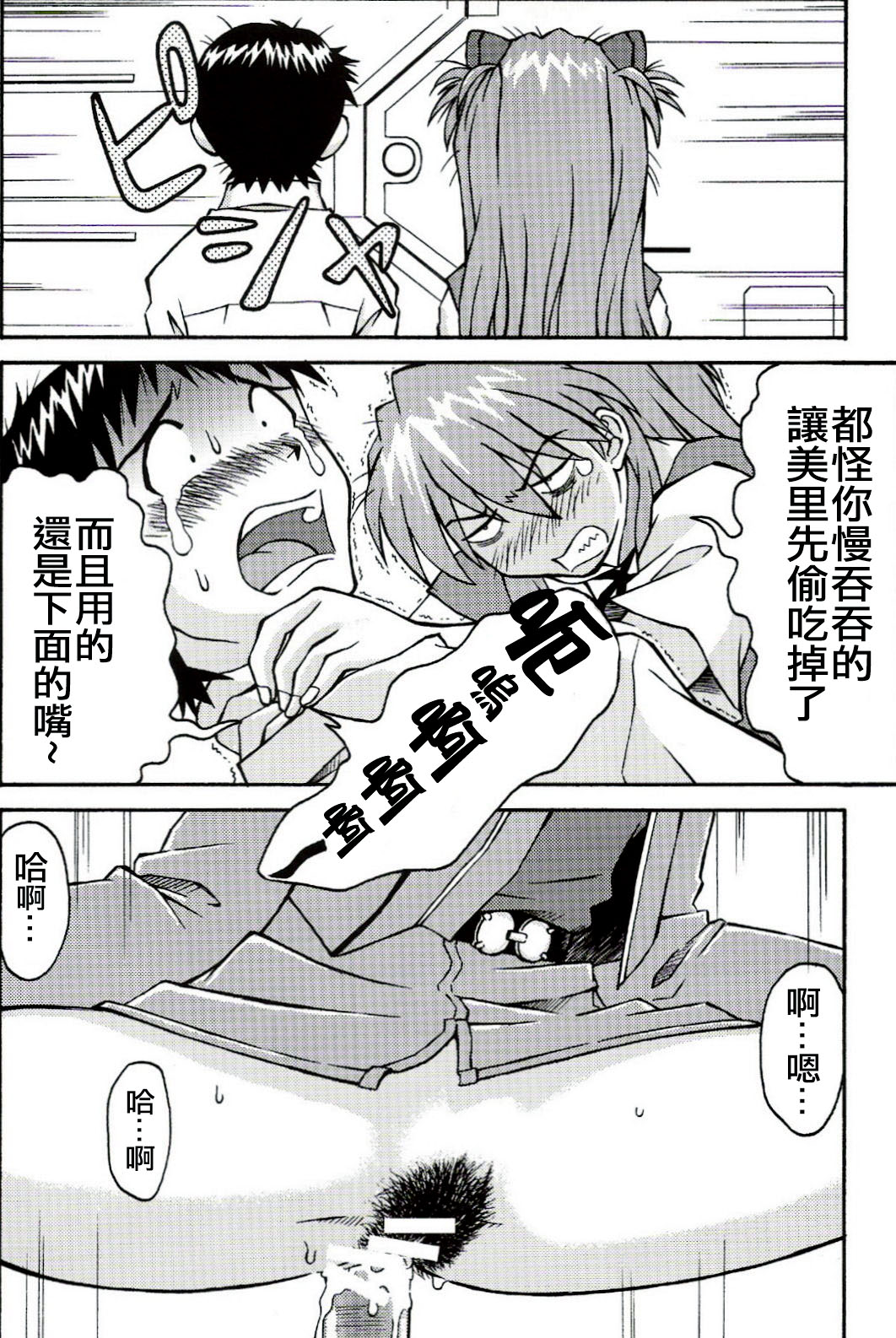 (C71) [TENGU NO TSUZURA (Kuro Tengu)] A Wild Fancy (Neon Genesis Evangelion) [Chinese] image number 14