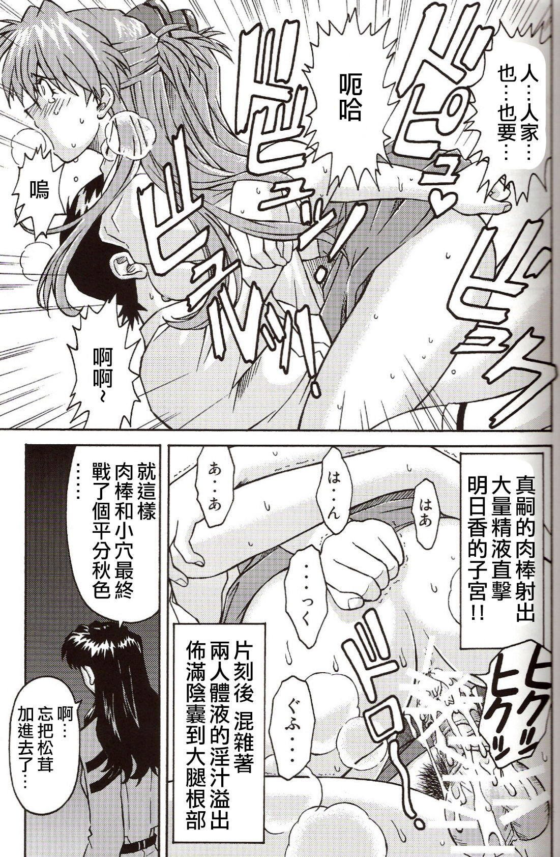 (C71) [TENGU NO TSUZURA (Kuro Tengu)] A Wild Fancy (Neon Genesis Evangelion) [Chinese] image number 35