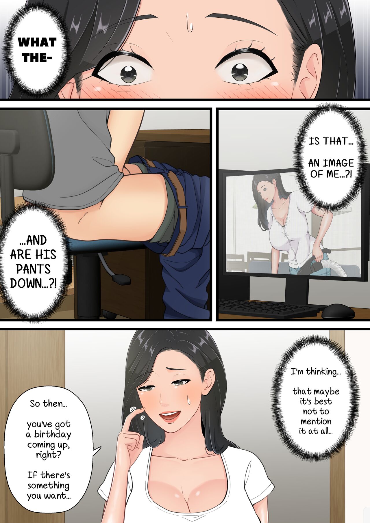 [Yuriko Club] Matomo na Hahaoya ga Musuko no Chinpo ni Ochiru made | When a Good Mom Succumbs to Her Son's Cock [English] [incogna777] image number 12