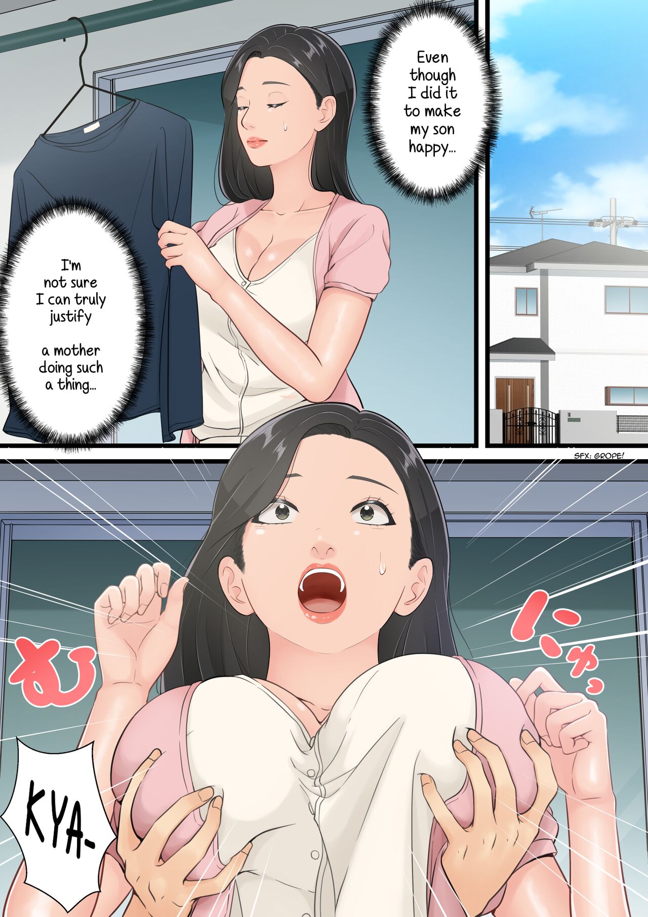 [Yuriko Club] Matomo na Hahaoya ga Musuko no Chinpo ni Ochiru made | When a Good Mom Succumbs to Her Son's Cock [English] [incogna777] image number 26