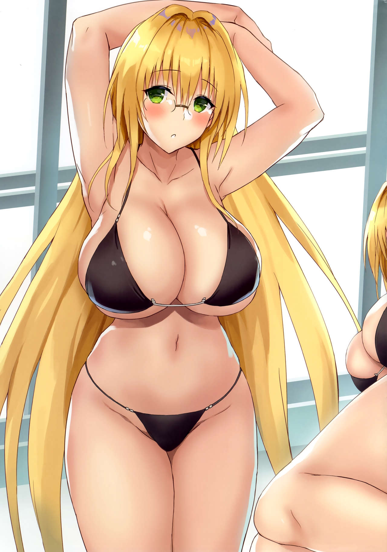 (C96) [Shibayukiya (Shibayuki)] Megane Kyonyuu ga Suki! (To LOVE-Ru, IS <Infinite Stratos>) image number 13