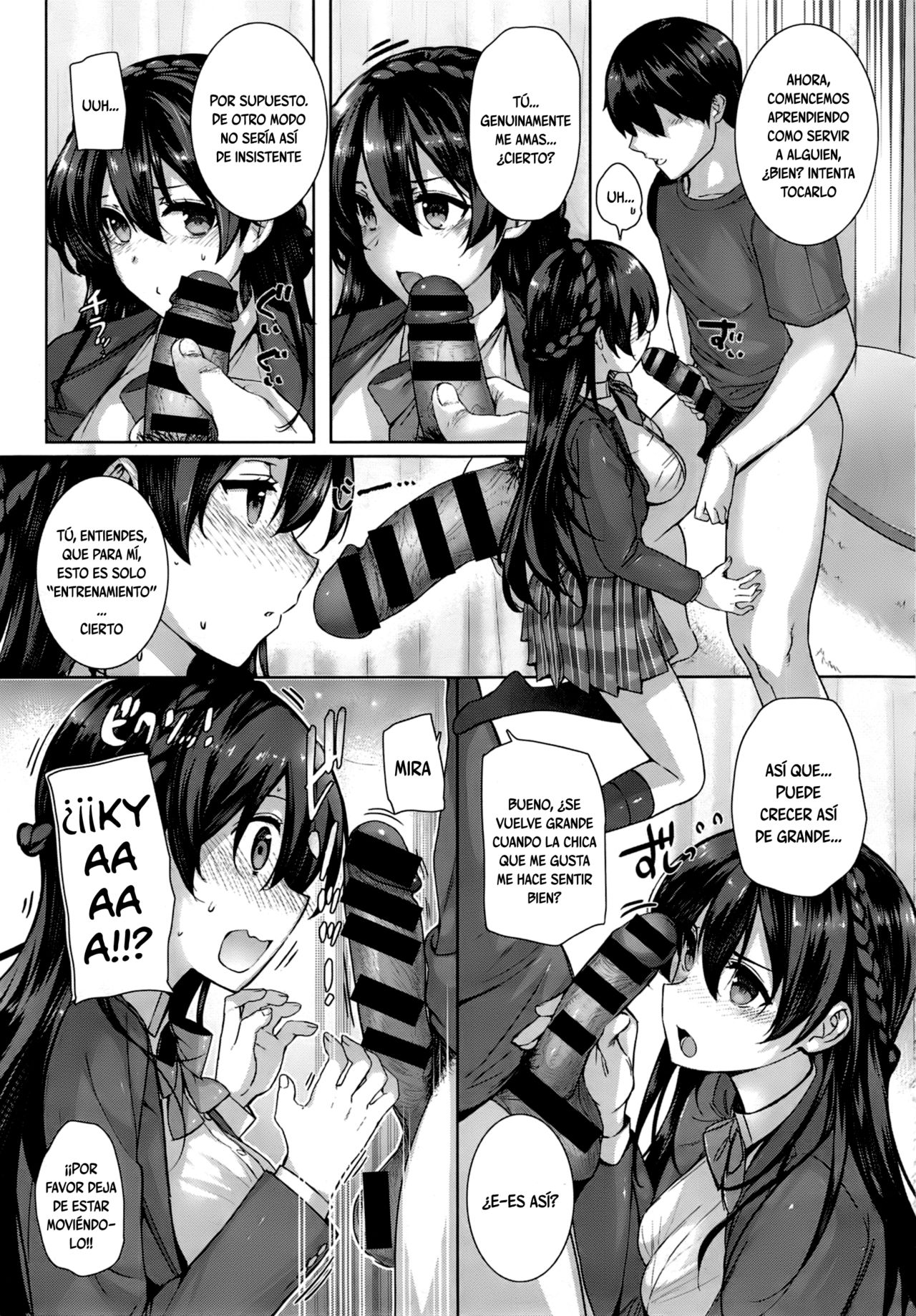 [Katsurai Yoshiaki] Amatsuka Gakuen no Ryoukan Seikatsu Ch. 1-2, 3.5-5.8 [Spanish] [Playguitar103] imagen número 13