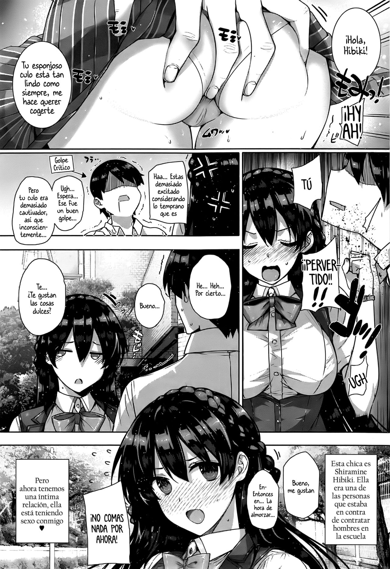 [Katsurai Yoshiaki] Amatsuka Gakuen no Ryoukan Seikatsu Ch. 1-2, 3.5-5.8 [Spanish] [Playguitar103] imagen número 32