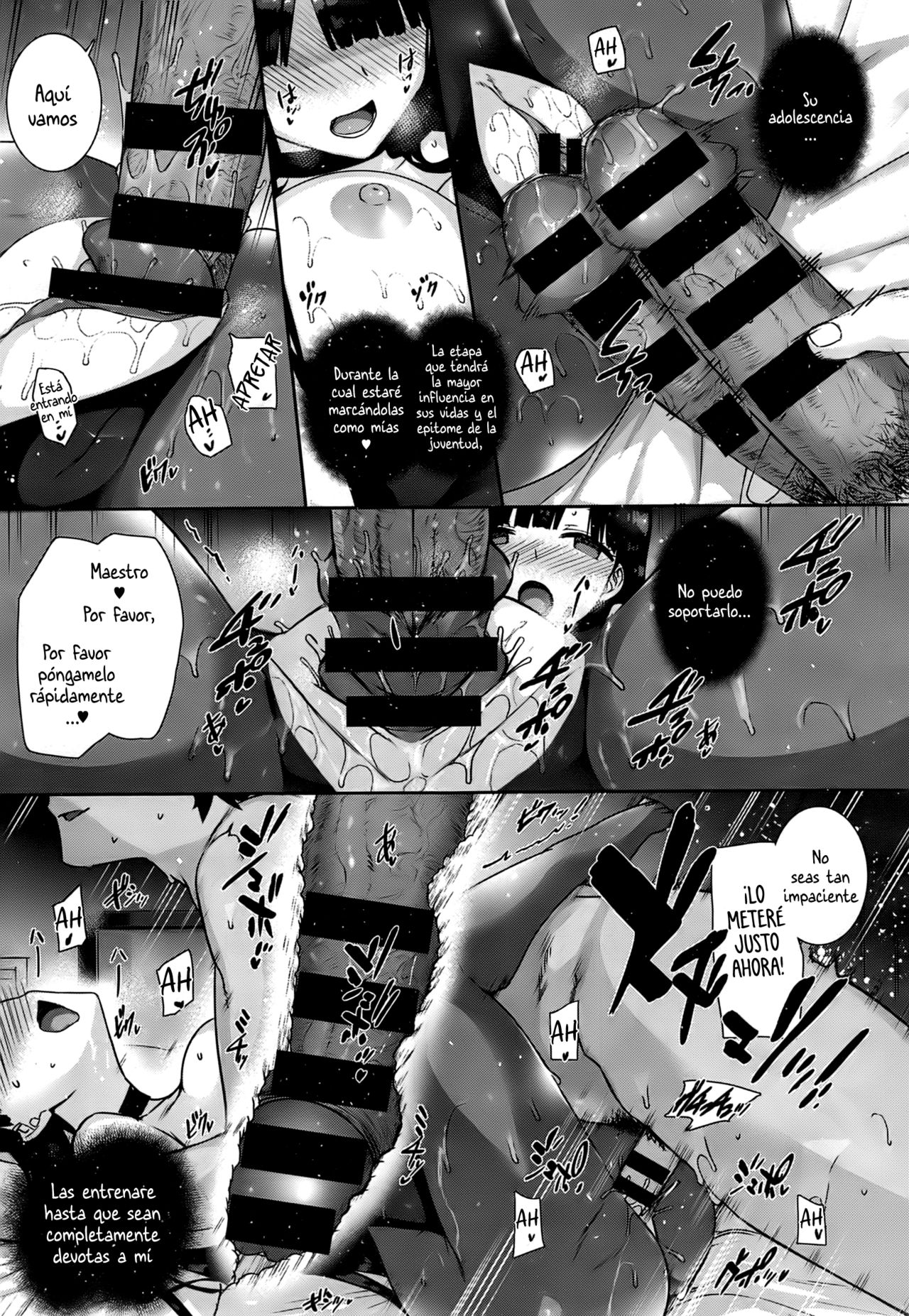 [Katsurai Yoshiaki] Amatsuka Gakuen no Ryoukan Seikatsu Ch. 1-2, 3.5-5.8 [Spanish] [Playguitar103] imagen número 49