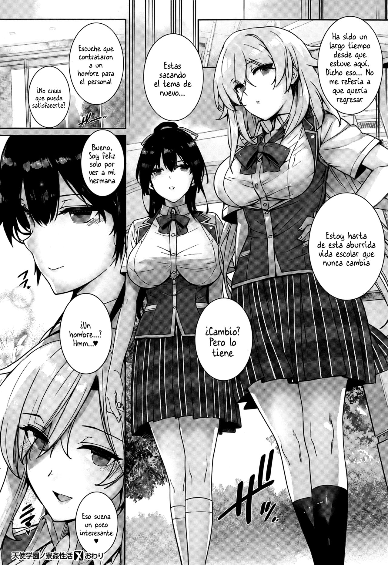 [Katsurai Yoshiaki] Amatsuka Gakuen no Ryoukan Seikatsu Ch. 1-2, 3.5-5.8 [Spanish] [Playguitar103] imagen número 66