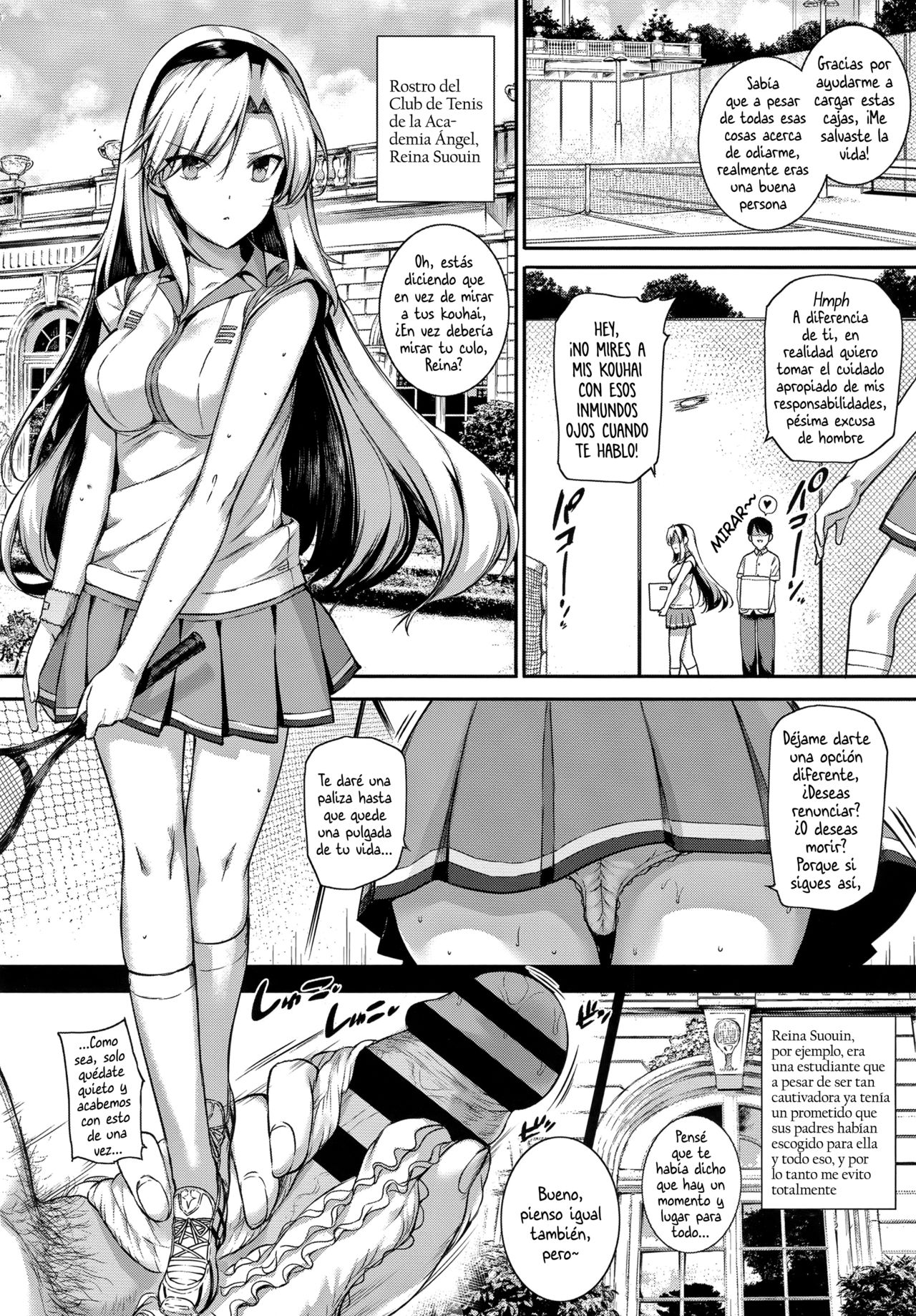 [Katsurai Yoshiaki] Amatsuka Gakuen no Ryoukan Seikatsu Ch. 1-2, 3.5-5.8 [Spanish] [Playguitar103] imagen número 68