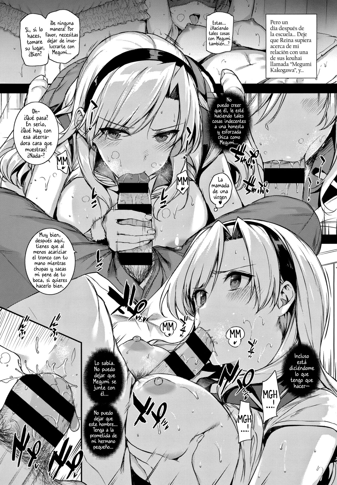 [Katsurai Yoshiaki] Amatsuka Gakuen no Ryoukan Seikatsu Ch. 1-2, 3.5-5.8 [Spanish] [Playguitar103] imagen número 69