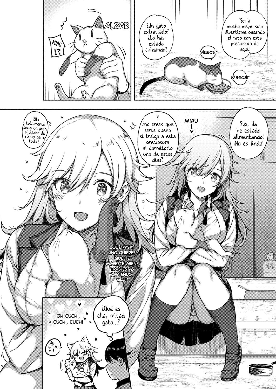 [Katsurai Yoshiaki] Amatsuka Gakuen no Ryoukan Seikatsu Ch. 1-2, 3.5-5.8 [Spanish] [Playguitar103] imagen número 79