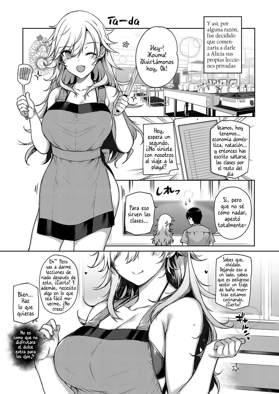[Katsurai Yoshiaki] Amatsuka Gakuen no Ryoukan Seikatsu Ch. 1-2, 3.5-5.8 [Spanish] [Playguitar103] imagen número 84