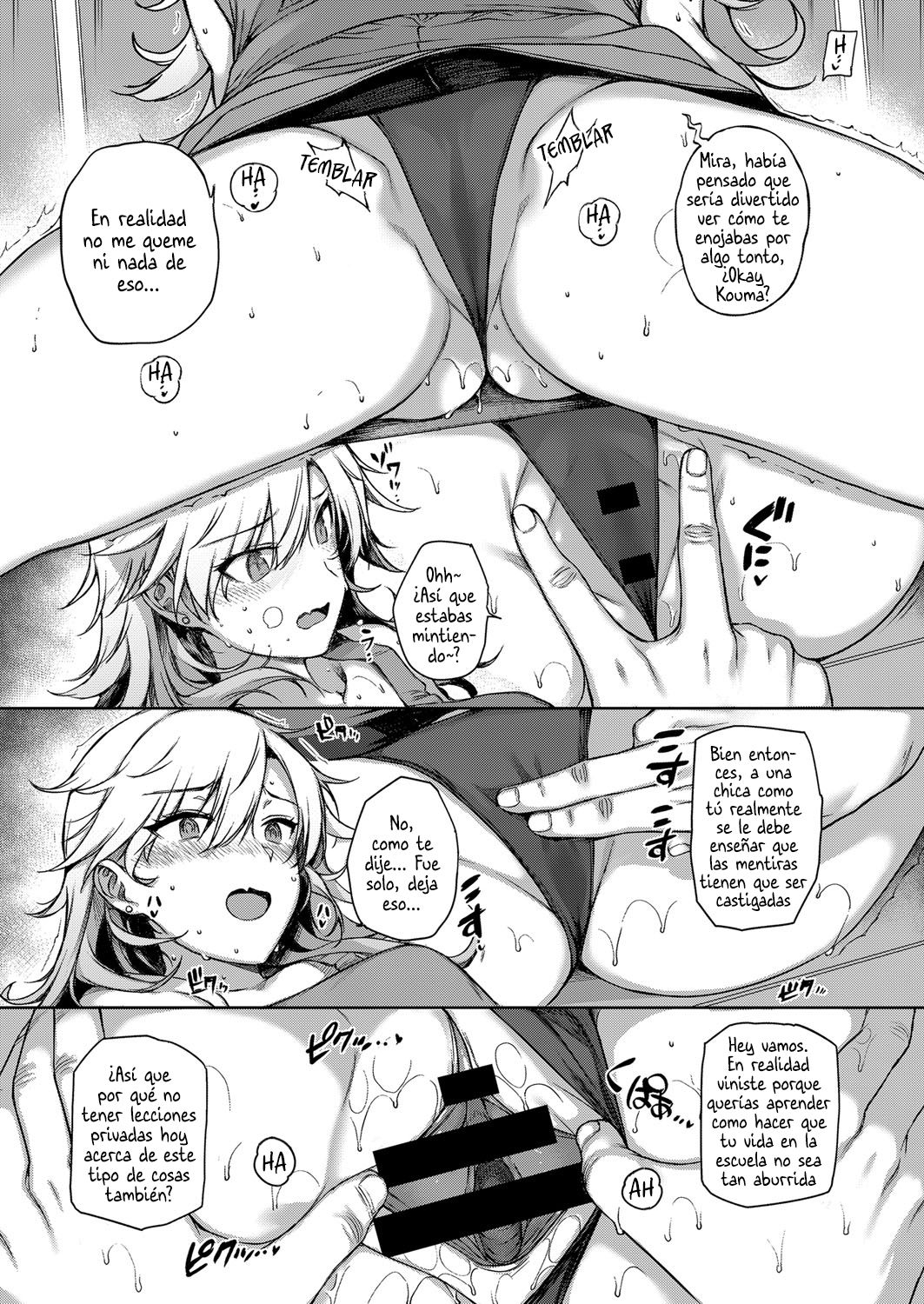 [Katsurai Yoshiaki] Amatsuka Gakuen no Ryoukan Seikatsu Ch. 1-2, 3.5-5.8 [Spanish] [Playguitar103] imagen número 90