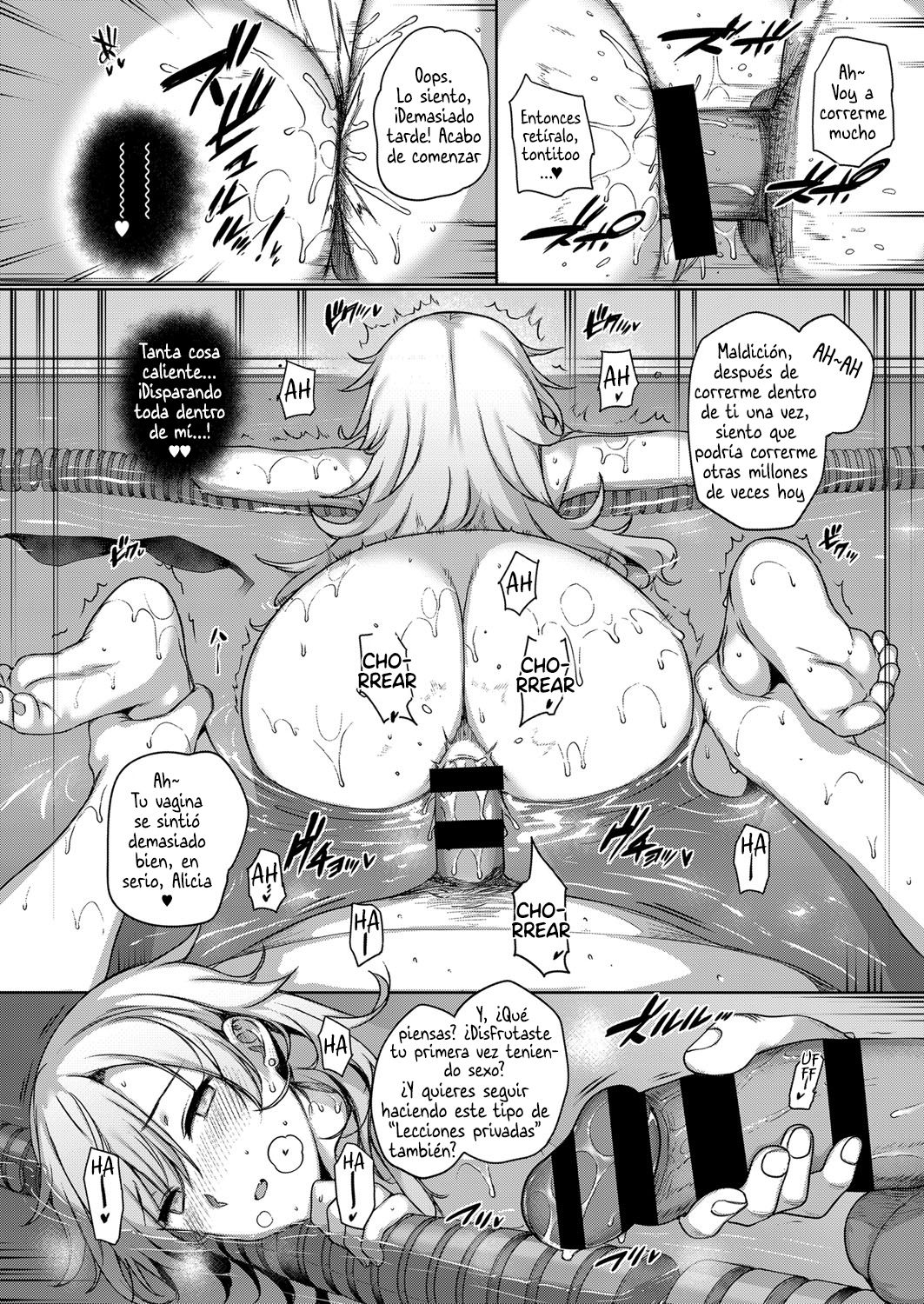 [Katsurai Yoshiaki] Amatsuka Gakuen no Ryoukan Seikatsu Ch. 1-2, 3.5-5.8 [Spanish] [Playguitar103] imagen número 103