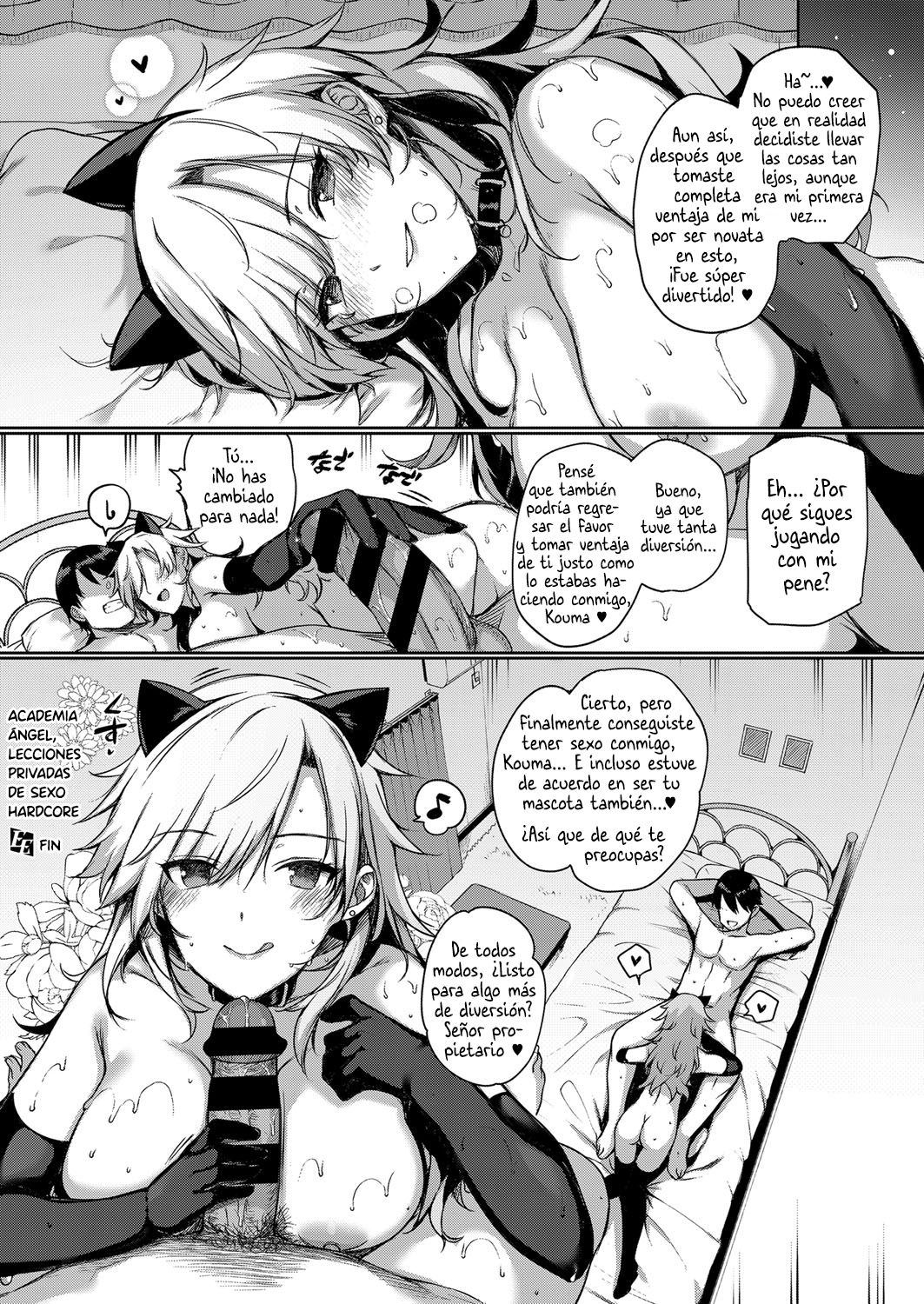 [Katsurai Yoshiaki] Amatsuka Gakuen no Ryoukan Seikatsu Ch. 1-2, 3.5-5.8 [Spanish] [Playguitar103] imagen número 111