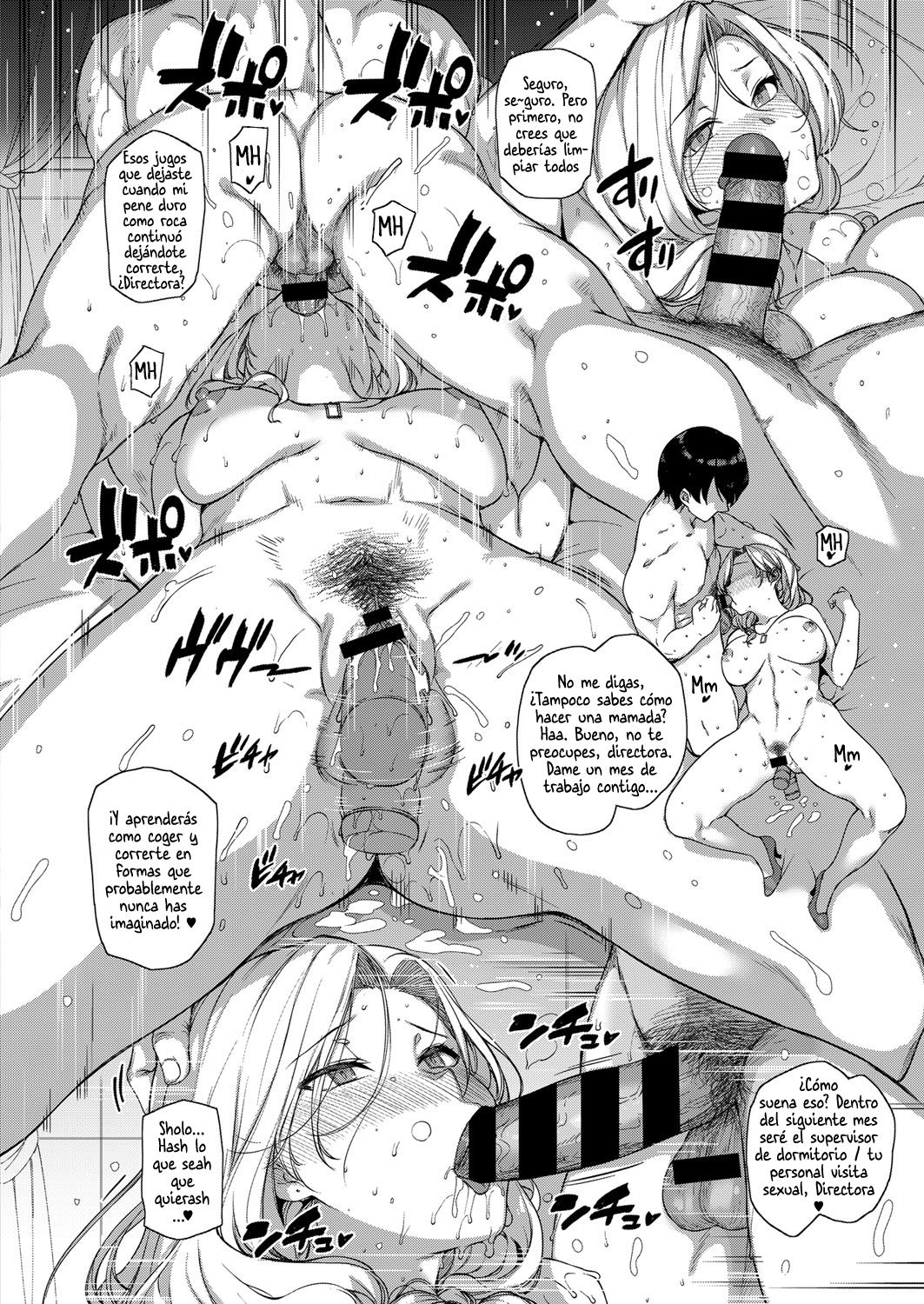 [Katsurai Yoshiaki] Amatsuka Gakuen no Ryoukan Seikatsu Ch. 1-2, 3.5-5.8 [Spanish] [Playguitar103] imagen número 117