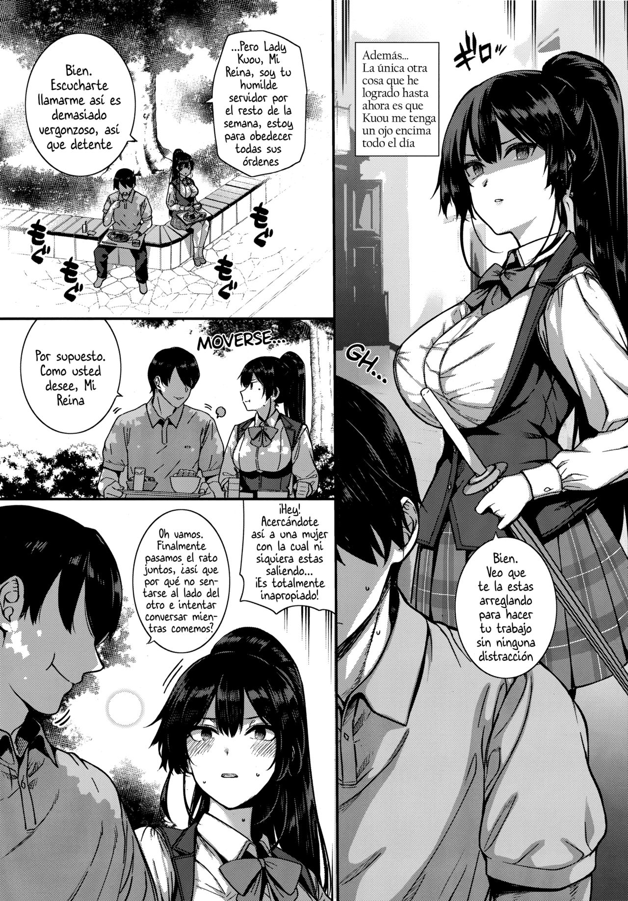 [Katsurai Yoshiaki] Amatsuka Gakuen no Ryoukan Seikatsu Ch. 1-2, 3.5-5.8 [Spanish] [Playguitar103] imagen número 128