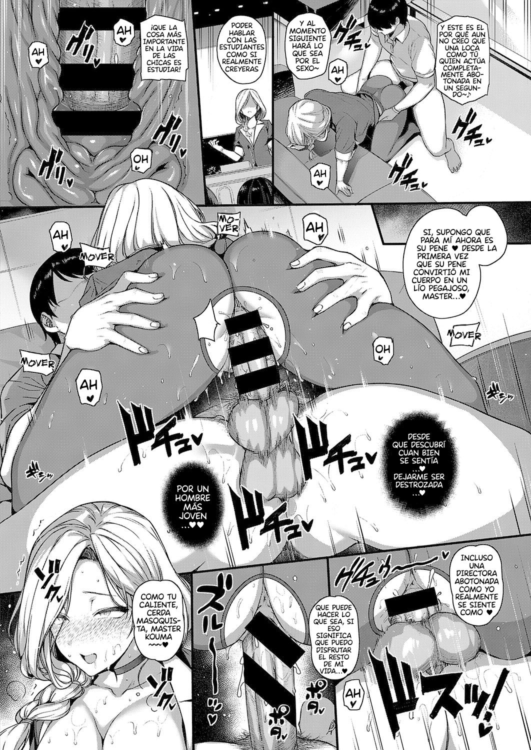 [Katsurai Yoshiaki] Amatsuka Gakuen no Ryoukan Seikatsu Ch. 1-2, 3.5-5.8 [Spanish] [Playguitar103] imagen número 167