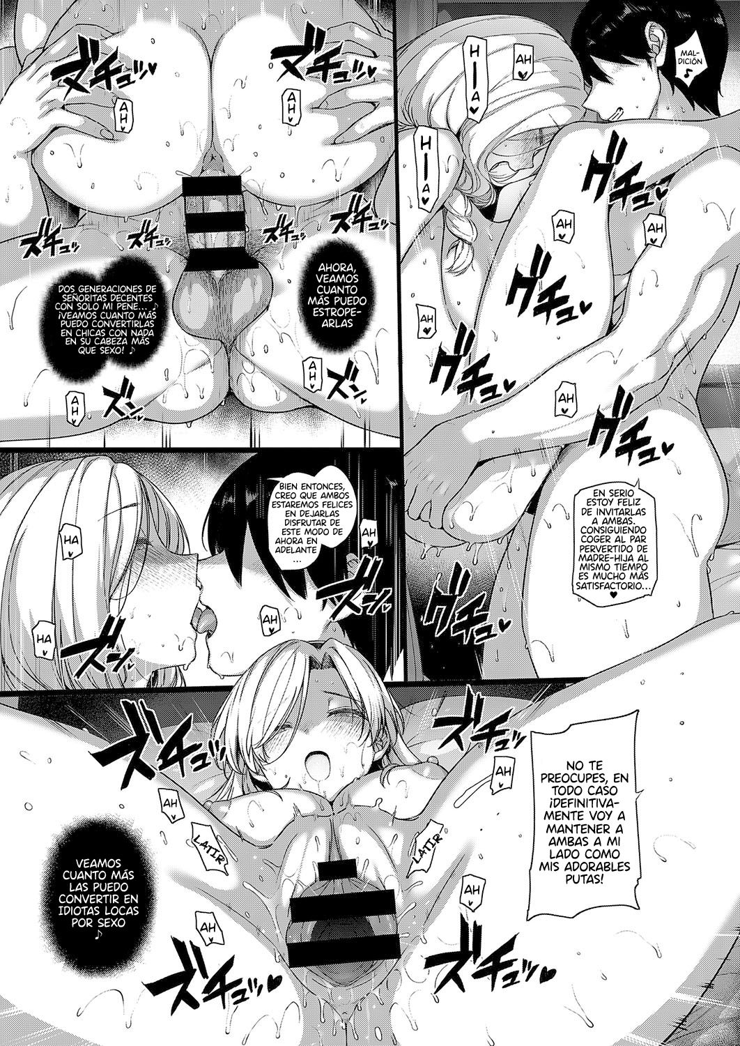 [Katsurai Yoshiaki] Amatsuka Gakuen no Ryoukan Seikatsu Ch. 1-2, 3.5-5.8 [Spanish] [Playguitar103] imagen número 184
