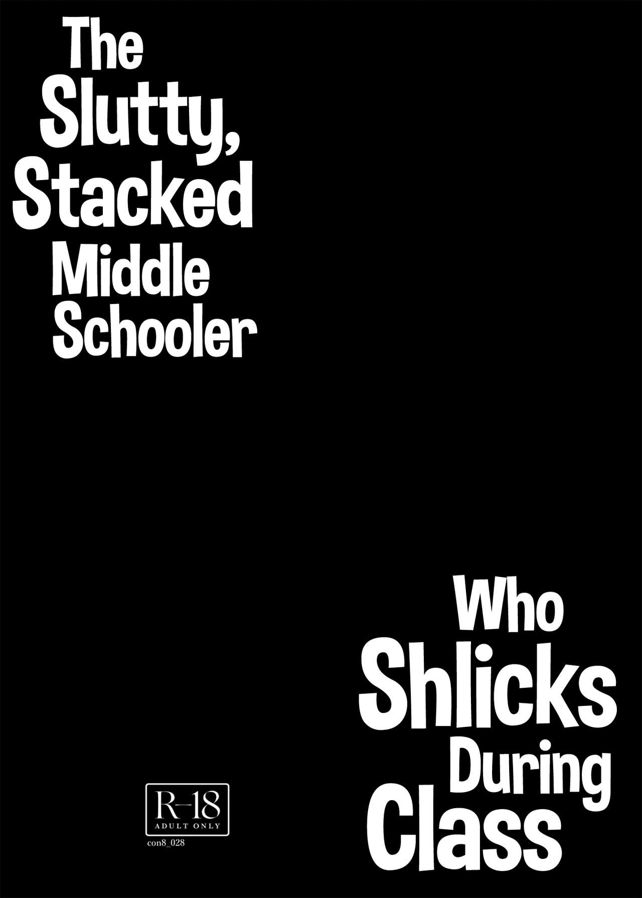 [condiment moderately (Maeshima Ryou)] Dosukebe Kyonyuu JC ga Kounai Onanie Suru Hanashi | The Slutty, Stacked Middle-Schooler Who Shlicks During Class [English] [Sloppy Seconds] [Digital] imagen número 3