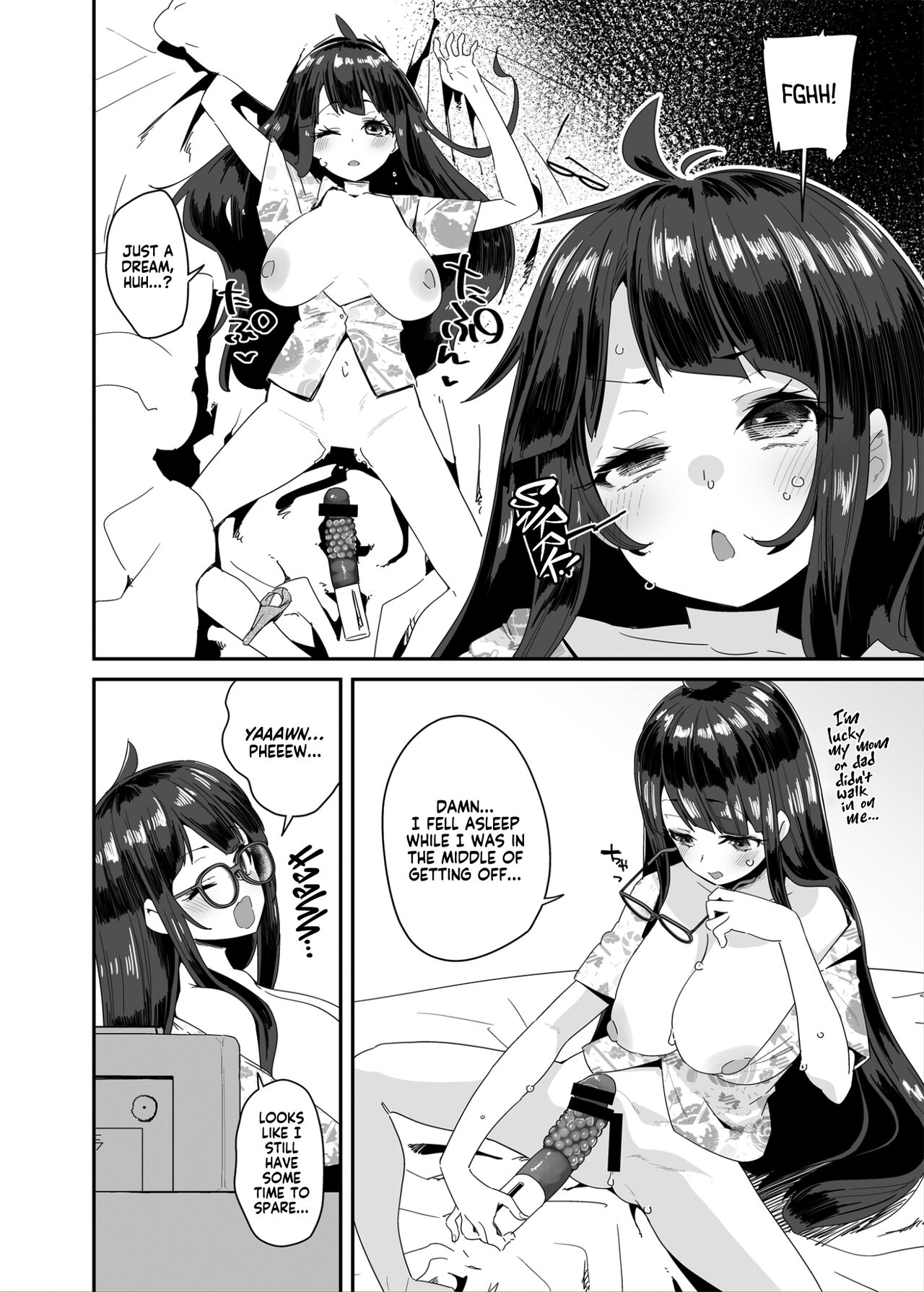 [condiment moderately (Maeshima Ryou)] Dosukebe Kyonyuu JC ga Kounai Onanie Suru Hanashi | The Slutty, Stacked Middle-Schooler Who Shlicks During Class [English] [Sloppy Seconds] [Digital] imagen número 5