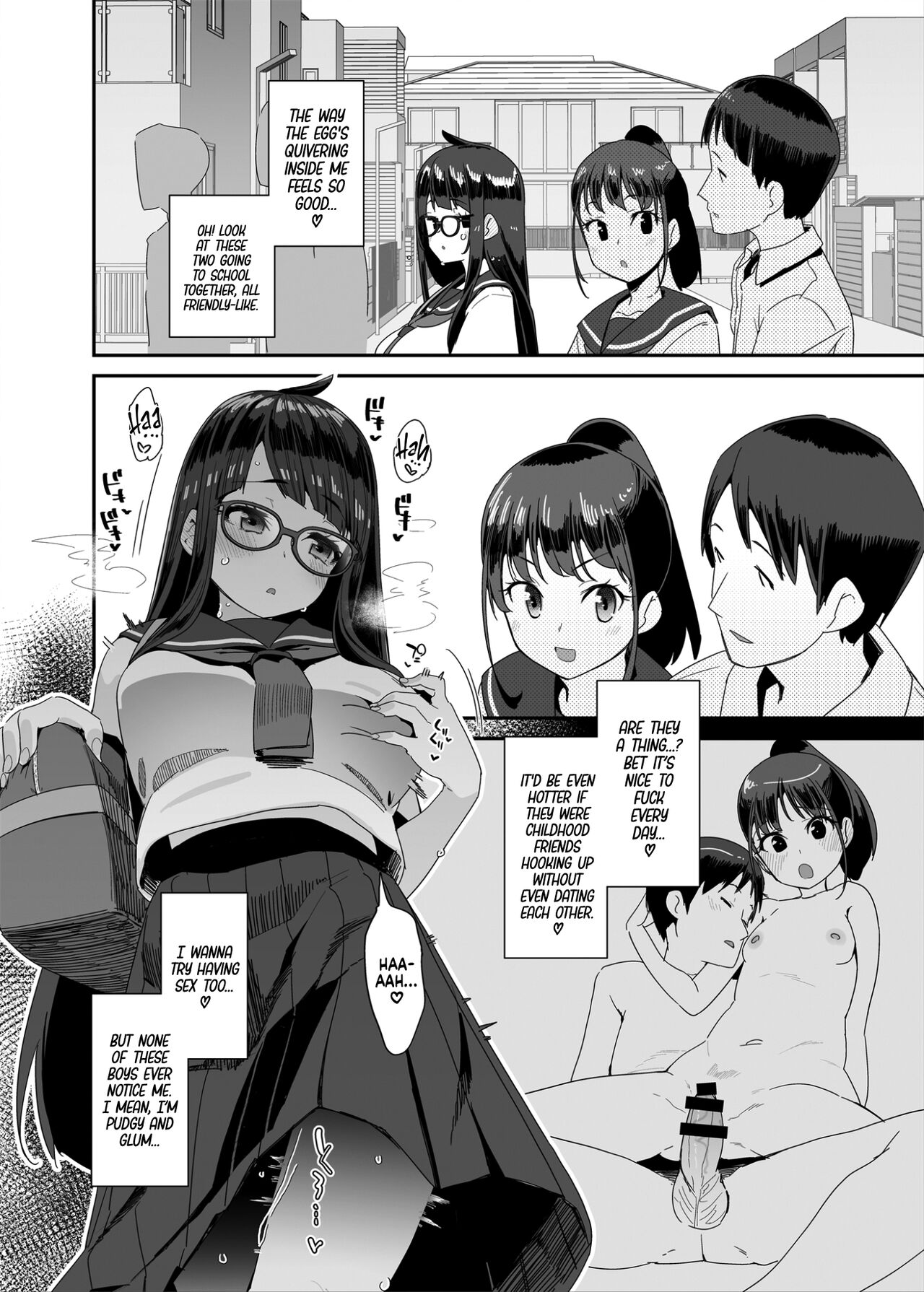 [condiment moderately (Maeshima Ryou)] Dosukebe Kyonyuu JC ga Kounai Onanie Suru Hanashi | The Slutty, Stacked Middle-Schooler Who Shlicks During Class [English] [Sloppy Seconds] [Digital] imagen número 9