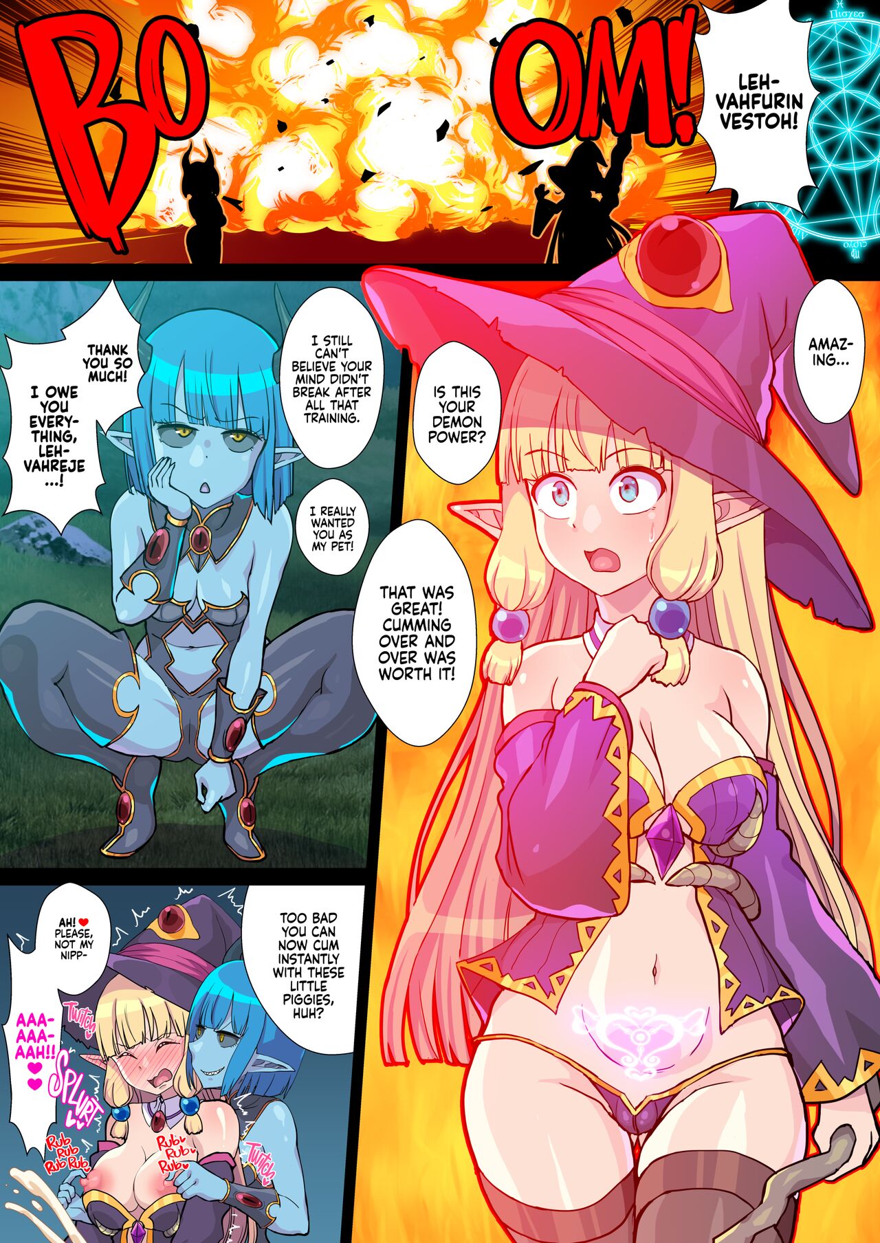 [Kleitos (Ryunosuke)] Fukushuu no Elf Lieselotte Zero IV ~Inma Zecchou Kinshi Choukyou de Sundome Monzetsu Les Rape!~ | Vengeful Elf Liselotte Zero 4 [English] {2d-market.com} [Decensored] [Digital] 画像番号 22