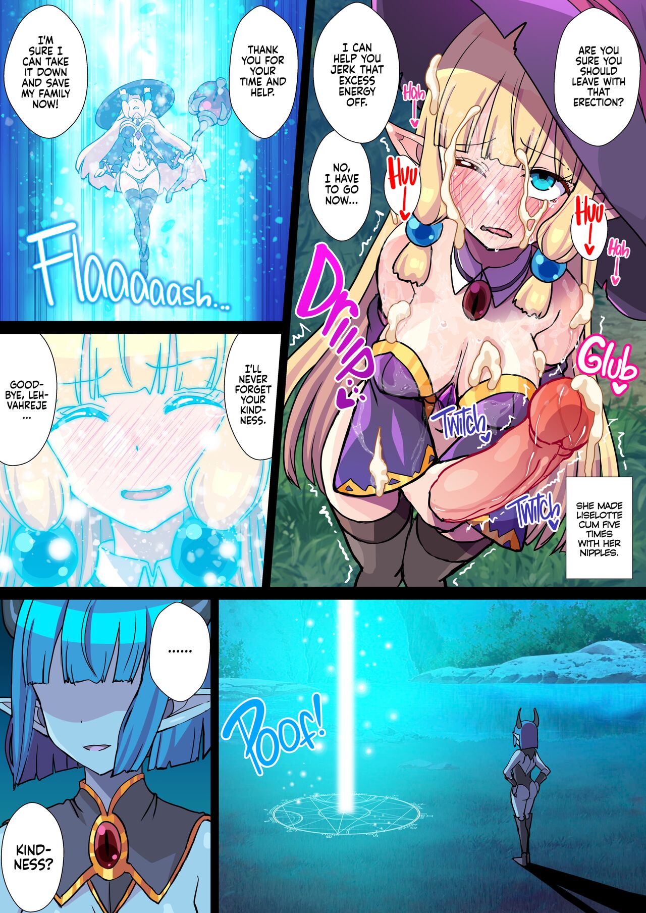 [Kleitos (Ryunosuke)] Fukushuu no Elf Lieselotte Zero IV ~Inma Zecchou Kinshi Choukyou de Sundome Monzetsu Les Rape!~ | Vengeful Elf Liselotte Zero 4 [English] {2d-market.com} [Decensored] [Digital] 画像番号 23