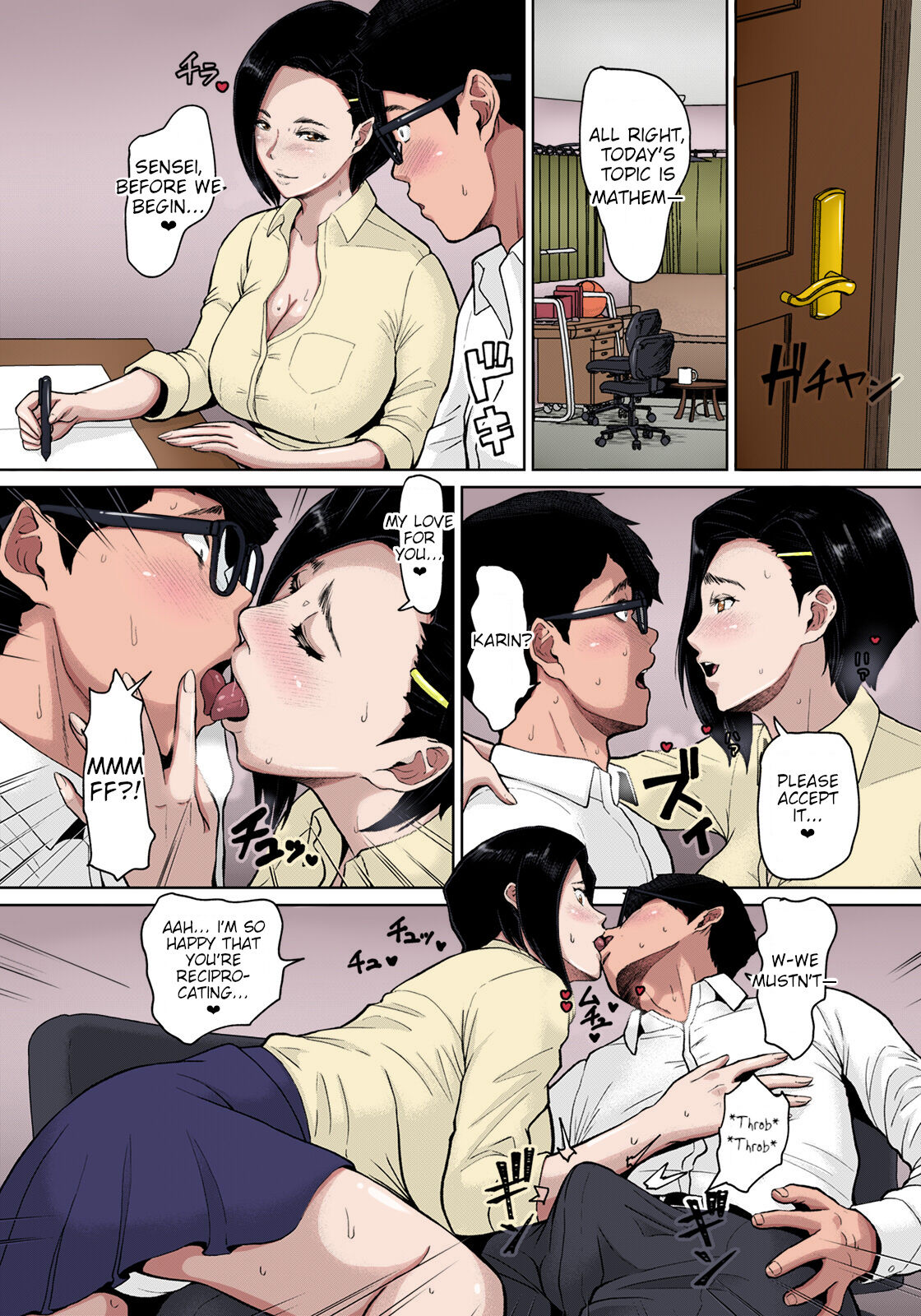 [ICE]Musume no Inu Ma ni Tsumamigui Fucking the wife while her daughter is not at home (ANGEL Club 2021-06)[English][joobuspaida][Colorized][Erocolor] imagen número 2