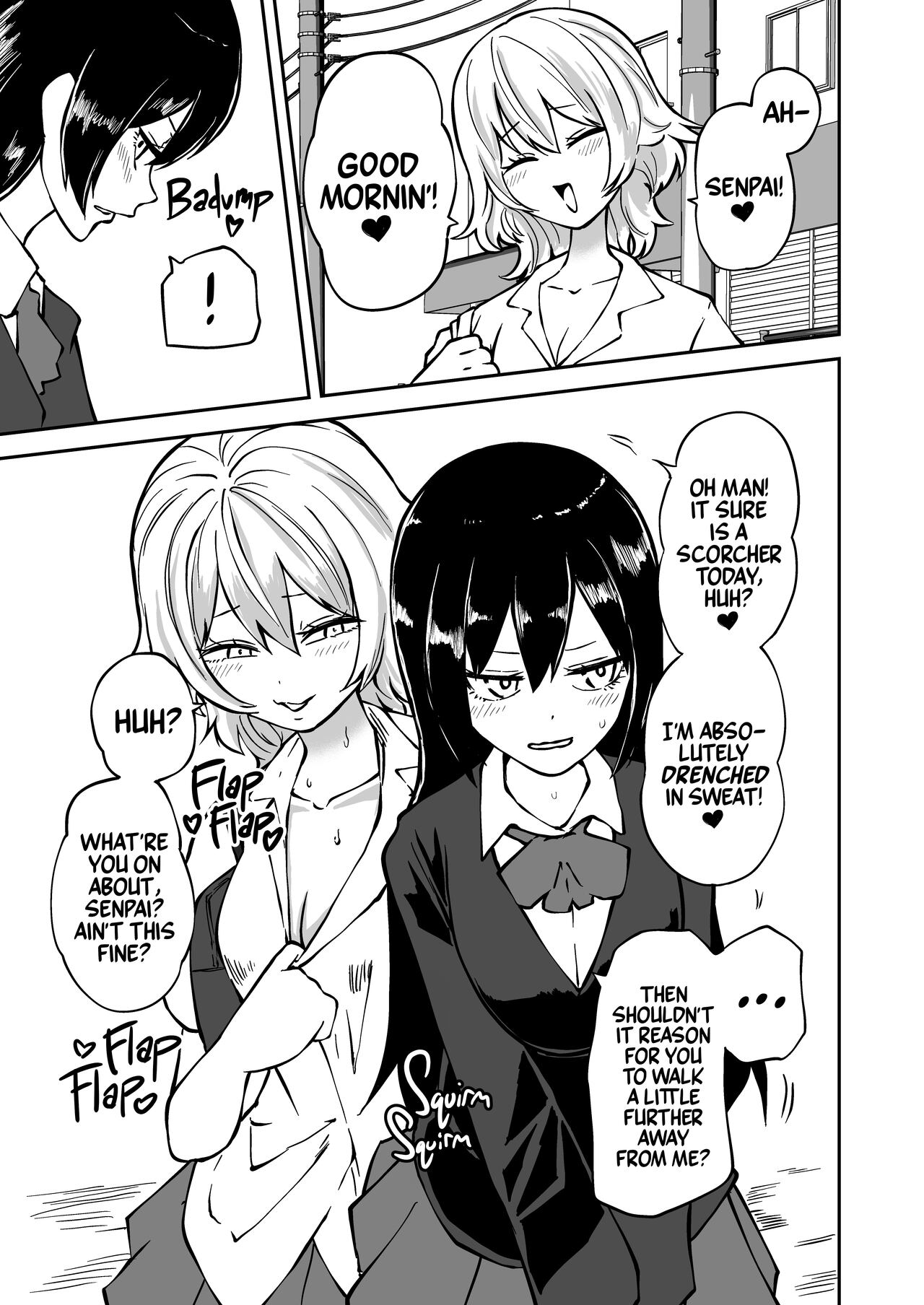 [Mikenekohanten (Sakamoto KAFKA)] Doutei Futanari Senpai Bitch Kouhai no Amaama Fudeoroshi | Virgin Futanari Gets Cherry Popped by Her Slutty Junior [English] [Mr_Person Translation] [Digital] image number 3