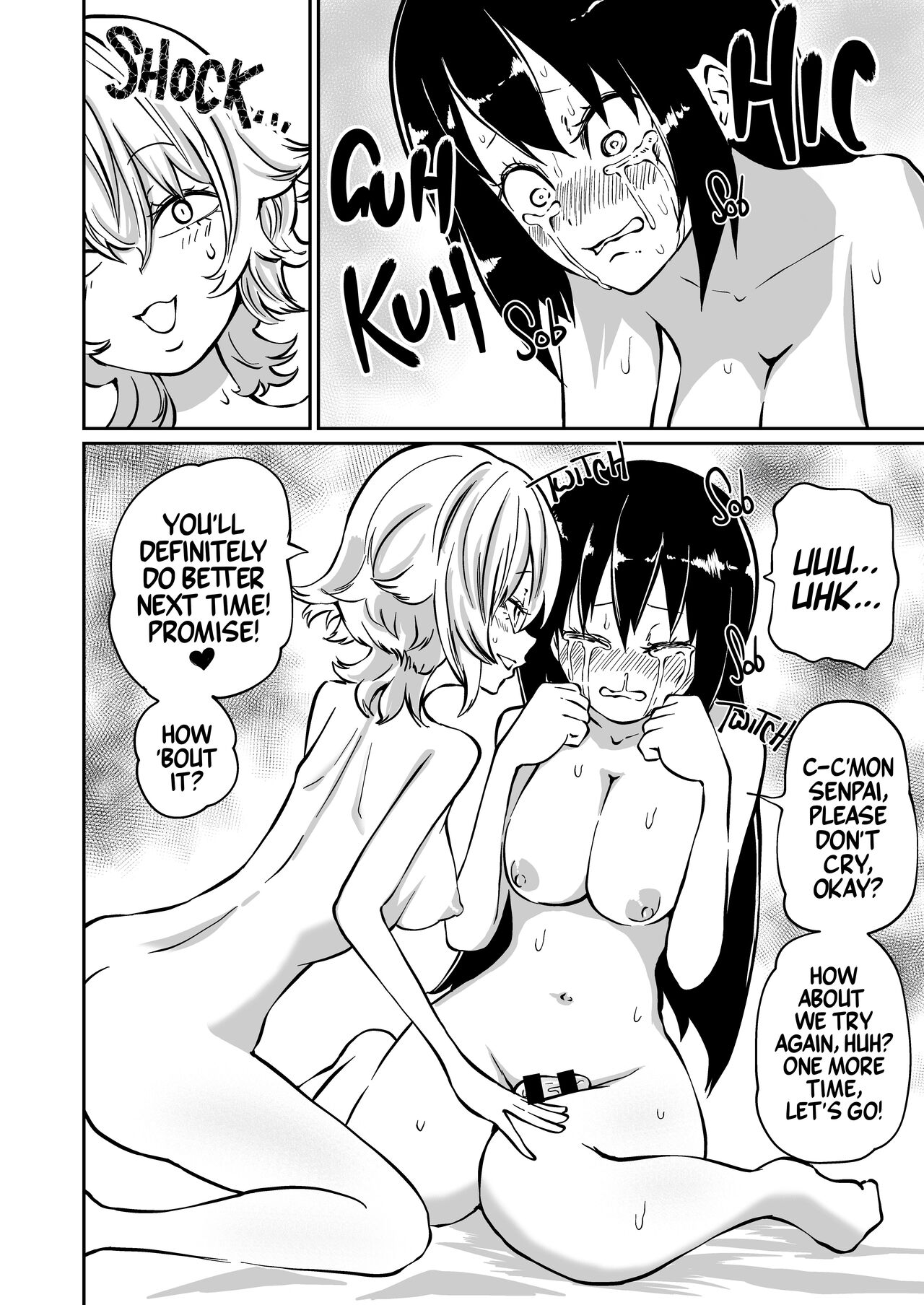 [Mikenekohanten (Sakamoto KAFKA)] Doutei Futanari Senpai Bitch Kouhai no Amaama Fudeoroshi | Virgin Futanari Gets Cherry Popped by Her Slutty Junior [English] [Mr_Person Translation] [Digital] image number 12