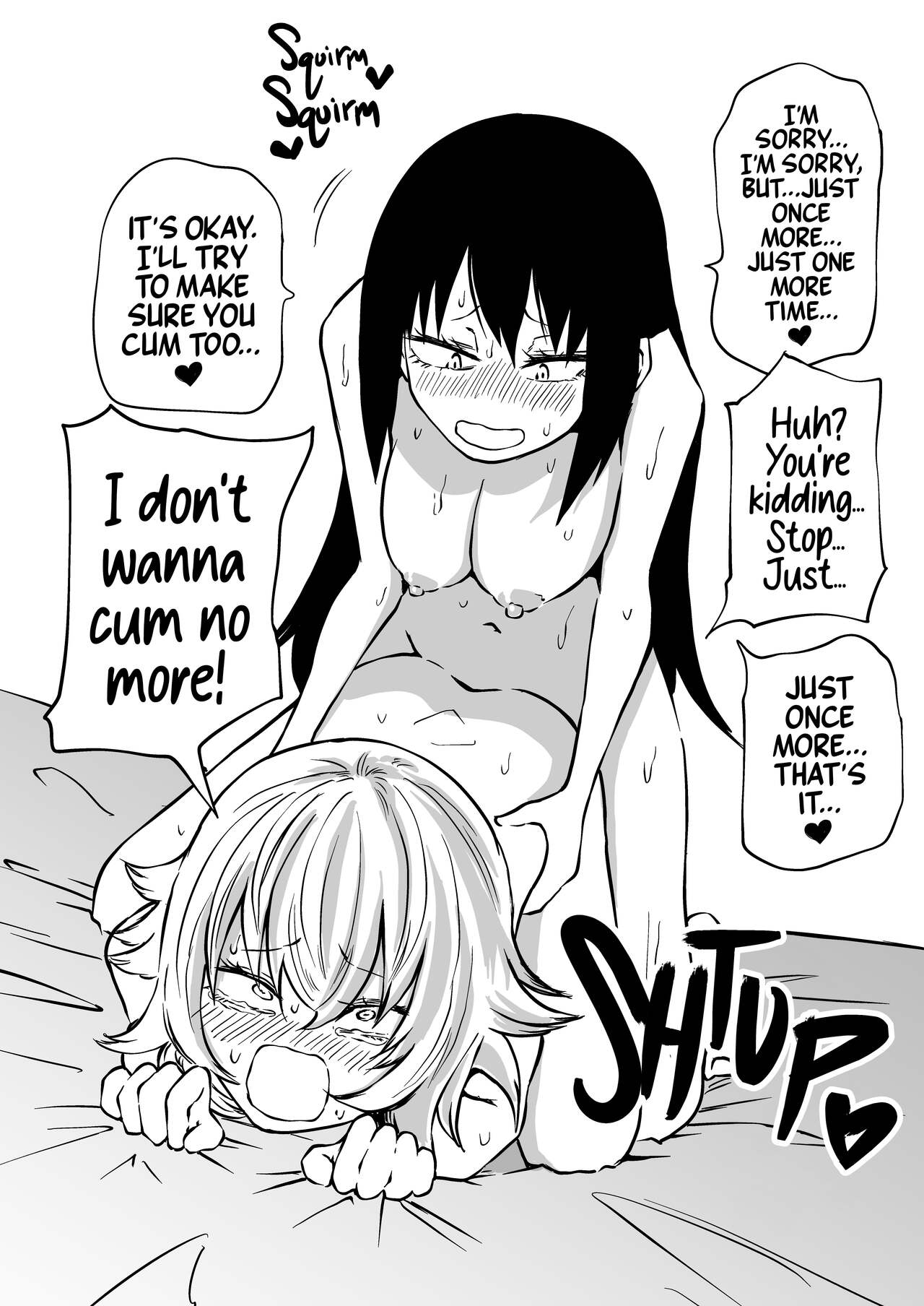 [Mikenekohanten (Sakamoto KAFKA)] Doutei Futanari Senpai Bitch Kouhai no Amaama Fudeoroshi | Virgin Futanari Gets Cherry Popped by Her Slutty Junior [English] [Mr_Person Translation] [Digital] image number 32