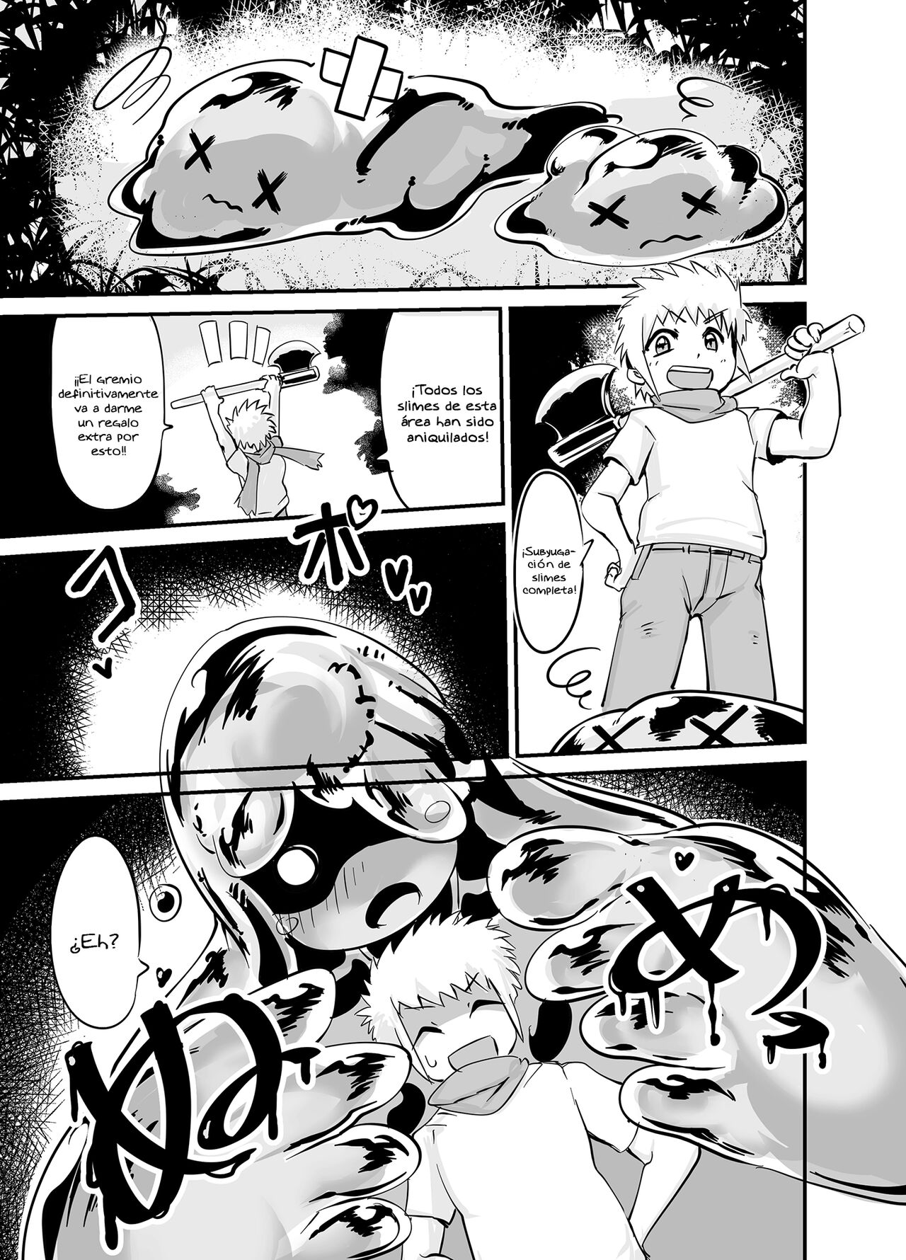 [Zettaizetumei] Slime Puchi Puchi! Kozukuri Quest | A Baby-Making Quest With a Gooey Slime Girl [Spanish][TheApofVerse] 画像番号 3