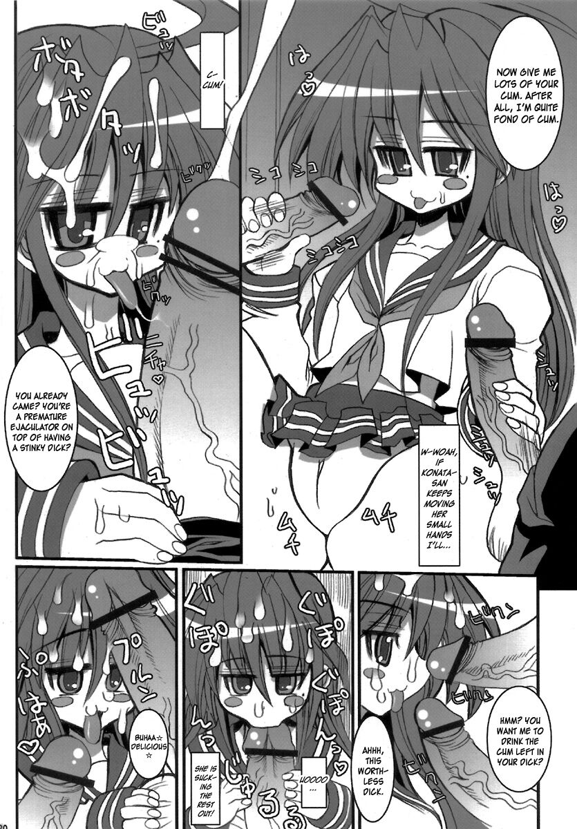 (C72) [Kikyakudou (Karateka-VALUE)] KureKure Konata | GimmeGimme Konata (Lucky Star)  [English] [EHCOVE] imagen número 19