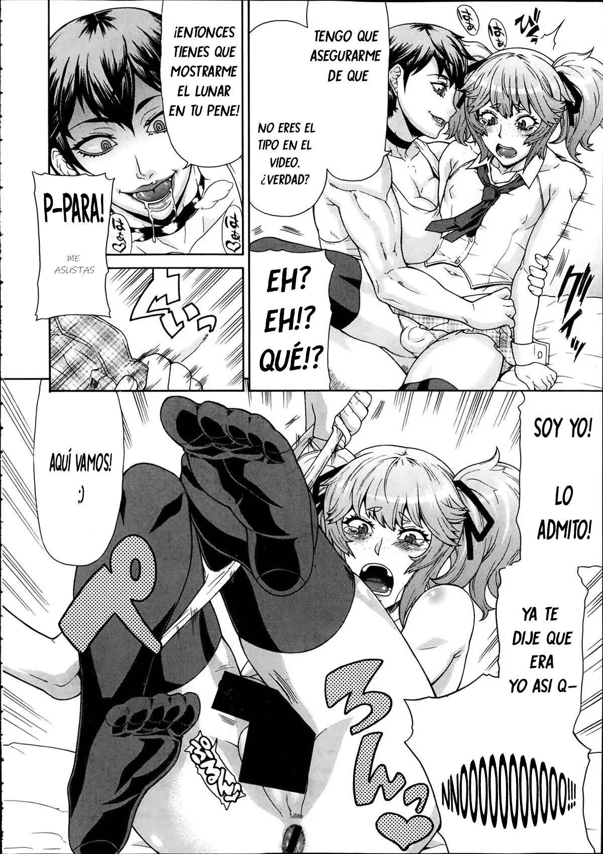 [Gura Nyuutou] Toukou Douga (Comic Mugen Tensei 2014-02) [Spanish] [Bananare22] numero di immagine  8