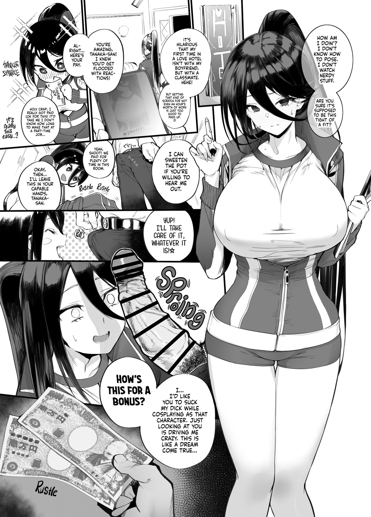 [Armadillo (Renji)] Kane sae Haraeba, Cosplay demo Hamete mo Kureru Gal o Te ni Iremashita｜Found Myself a Gyaru That's Down to Cosplay and Even Fuck For Money [English] [head empty] [Digital] изображение № 41