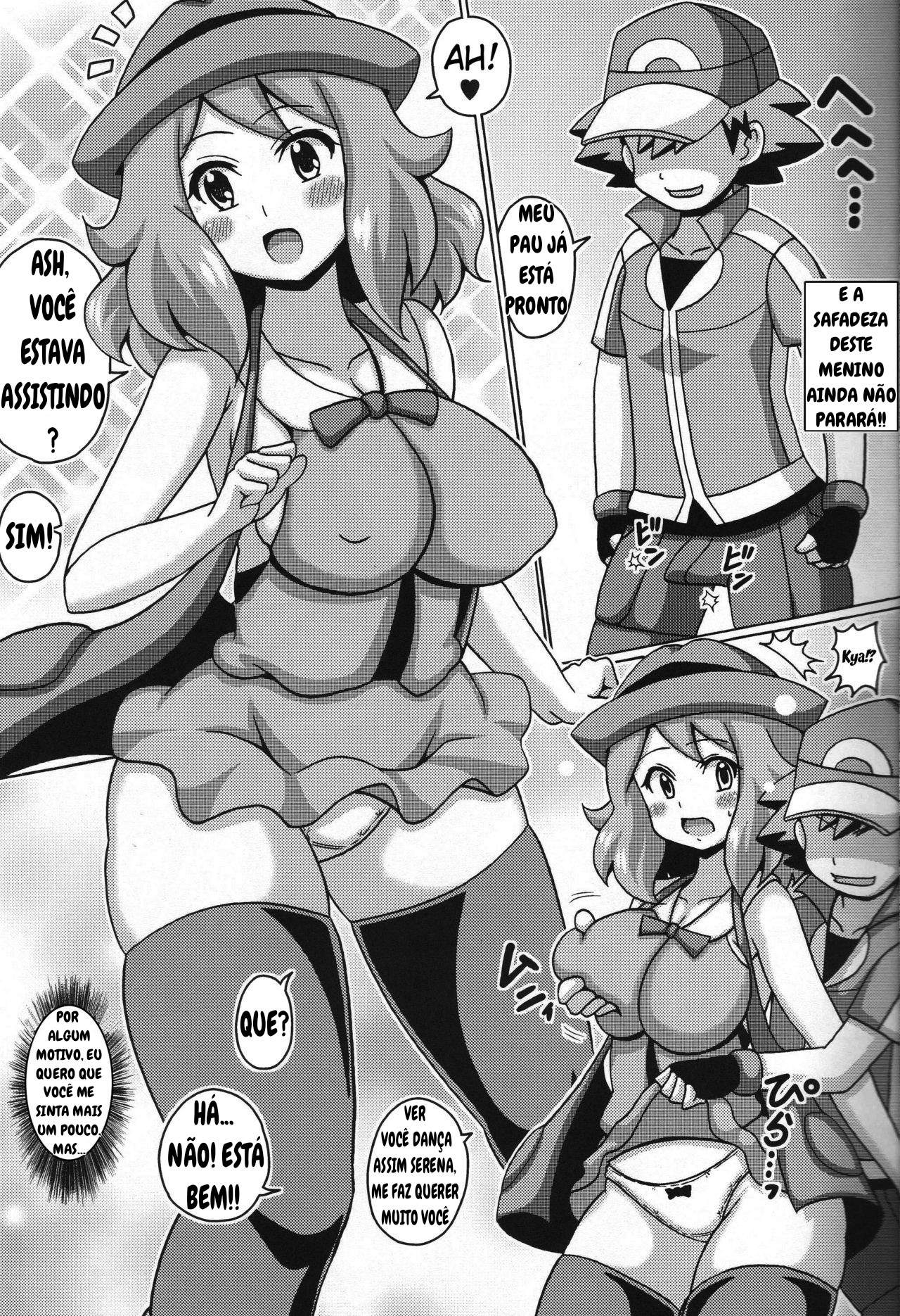 (COMIC1☆9) [Haguruman (Koutarosu)] Short Serena no Hon (Pokémon) [Portuguese-BR] 이미지 번호 5