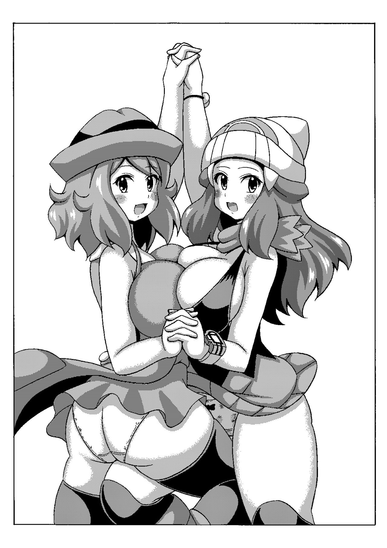 (COMIC1☆9) [Haguruman (Koutarosu)] Short Serena no Hon (Pokémon) [Portuguese-BR] 이미지 번호 18
