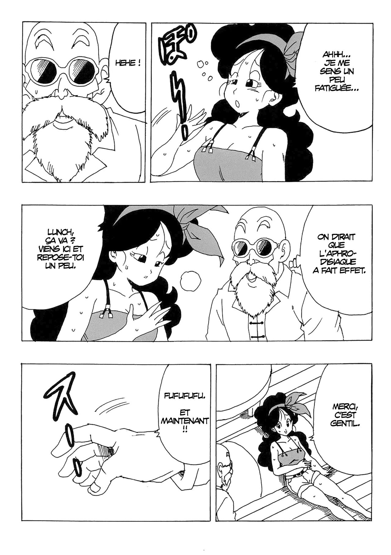 [Monkees (YoungJiJii)] Lunch Kuro LOVE (Dragon Ball) [French] 이미지 번호 5