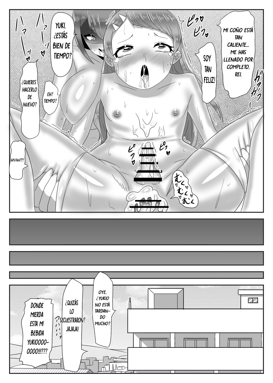 [Nitiniti Sowa (Apacchi)] Batsu Game de Josou Sanpo Saserareteitara Ikemen Futanari Musume ni Tasukeraremashita [Spanish] [Bananare22] numero di immagine  42