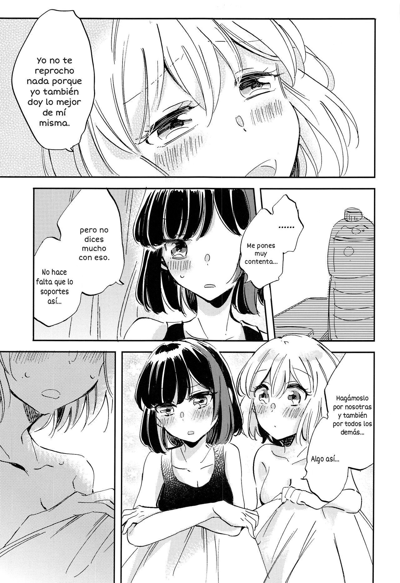 (BanG Dreamer's Party! 8th STAGE) [Zawameki Jambo (Zawameki)] Futari de Iru kara Dekiru Koto (BanG Dream!) [Spanish] [Nekomi Fans] изображение № 28