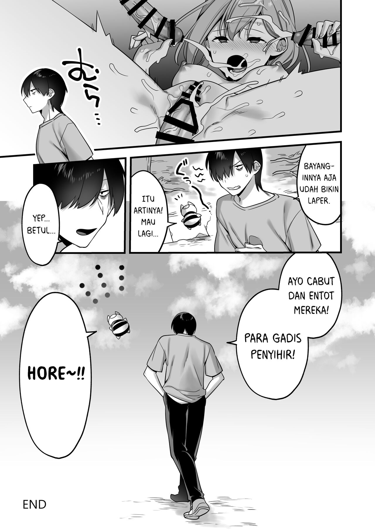 [U-RaL (Yamanashi Yuuya)] Aku no Tesaki ni Natta node. ~Mahou Shoujo o Ryoujoku Shimasu~ [Indonesian] [DKKMD Translations] numero di immagine  45