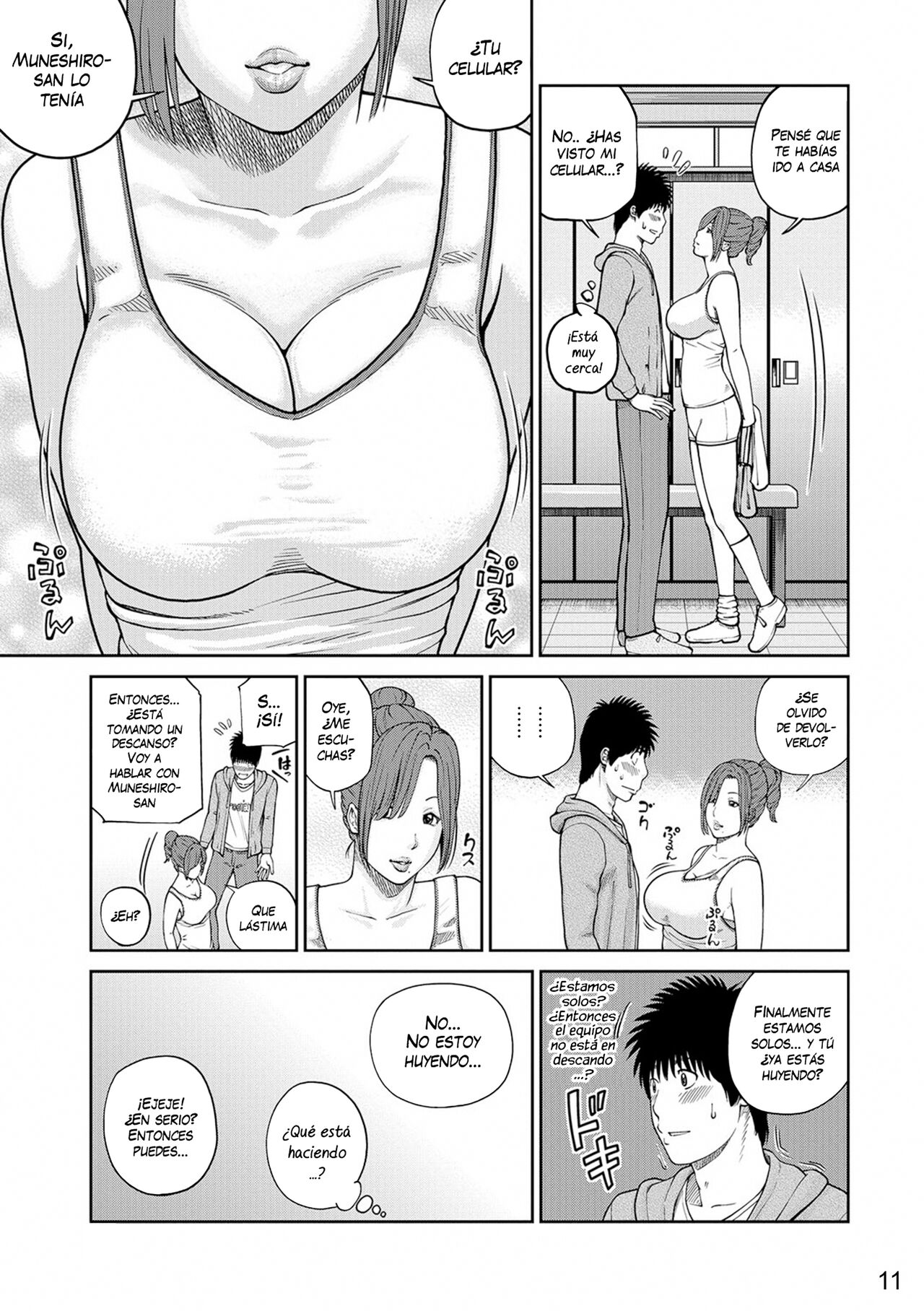 [Kuroki Hidehiko] Momojiri Danchi Mama-san Volley Doukoukai - Mom's Volley Ball | Club de Vóleibol de mamás del distrito Momojiri [Spanish] [NekoCreme] [Digital] [Decensored] 画像番号 10