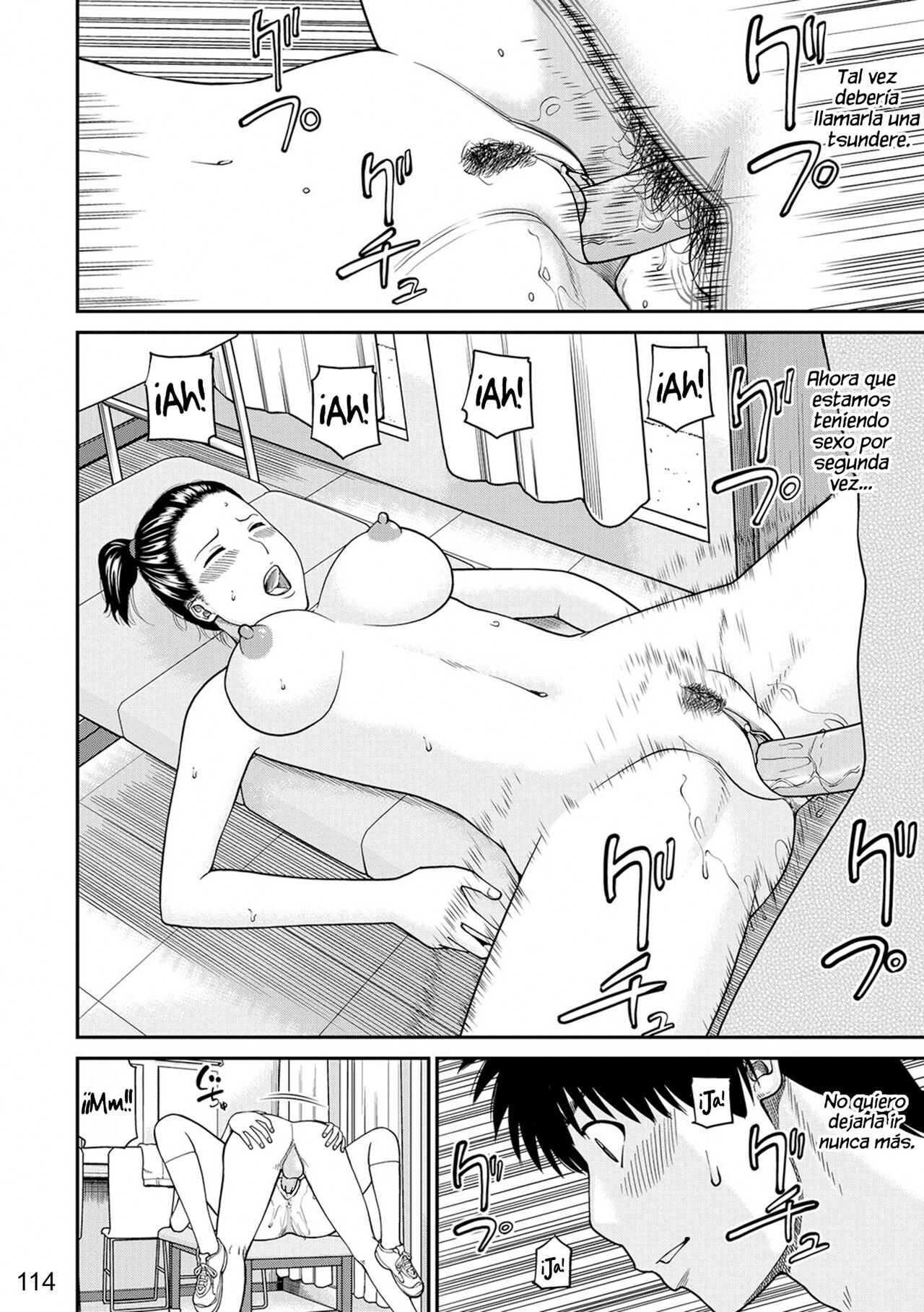 [Kuroki Hidehiko] Momojiri Danchi Mama-san Volley Doukoukai - Mom's Volley Ball | Club de Vóleibol de mamás del distrito Momojiri [Spanish] [NekoCreme] [Digital] [Decensored] 画像番号 111