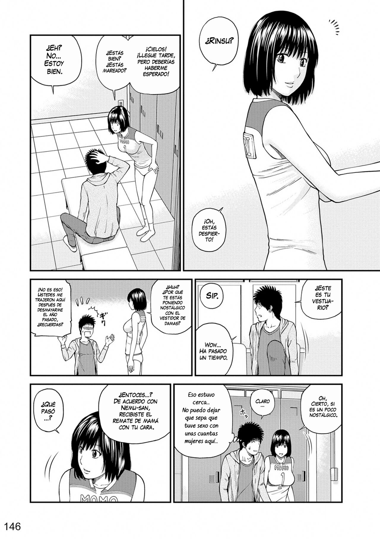 [Kuroki Hidehiko] Momojiri Danchi Mama-san Volley Doukoukai - Mom's Volley Ball | Club de Vóleibol de mamás del distrito Momojiri [Spanish] [NekoCreme] [Digital] [Decensored] 画像番号 141