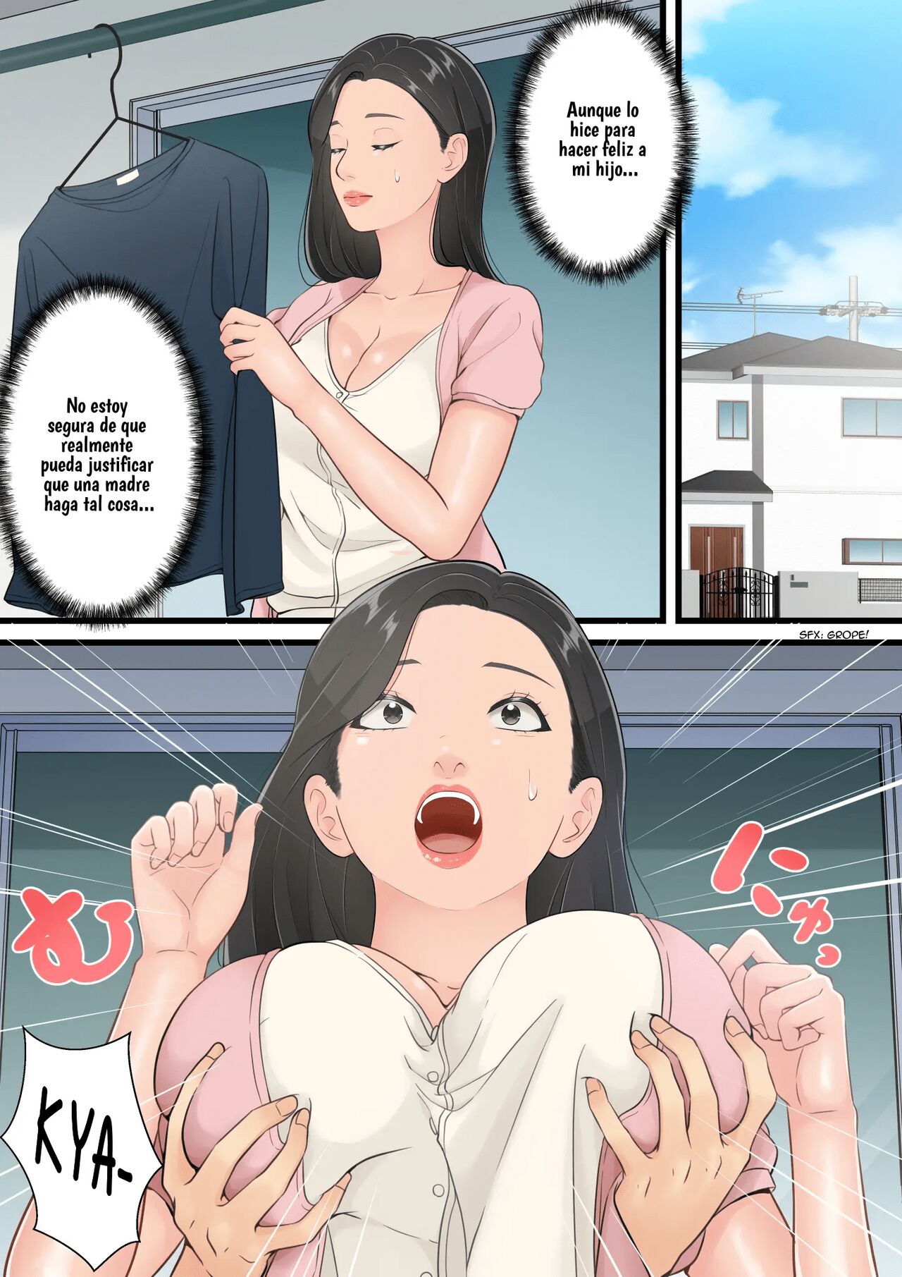 Matomo Na Hahaoya Ga Musuko No Chinpo Ni Ochiru Made | When A Good Mom Succumbs To Her Son's Cock изображение № 26