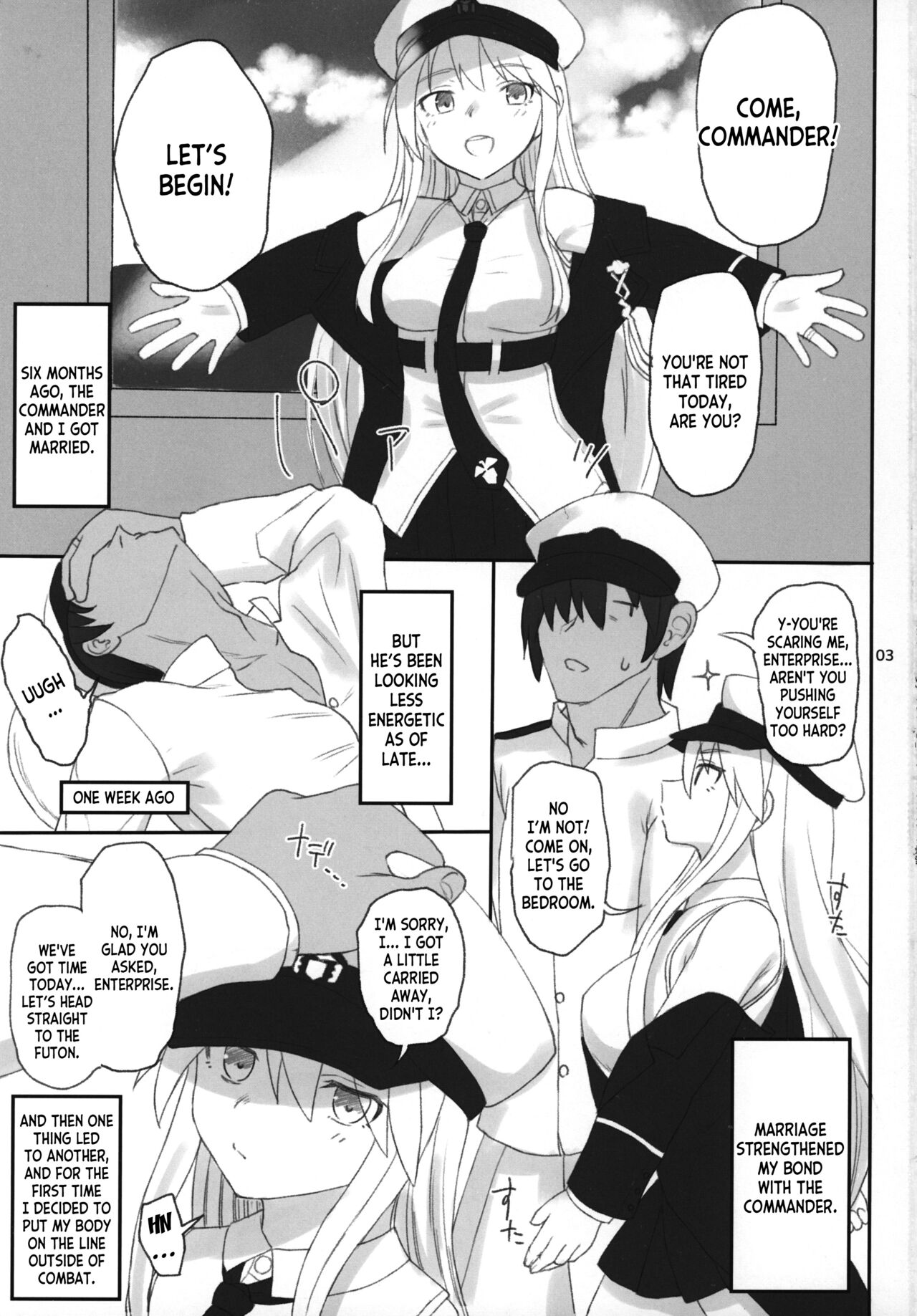 (C97) [HAMMER_HEAD (Makabe Gorou)] Enterprise no Keibo (Azur Lane) [English] [desudesu] image number 2