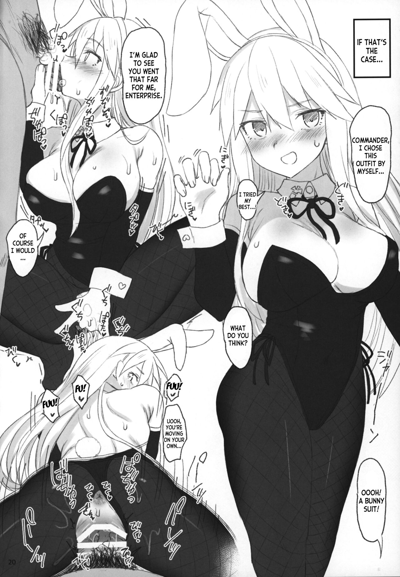 (C97) [HAMMER_HEAD (Makabe Gorou)] Enterprise no Keibo (Azur Lane) [English] [desudesu] image number 19